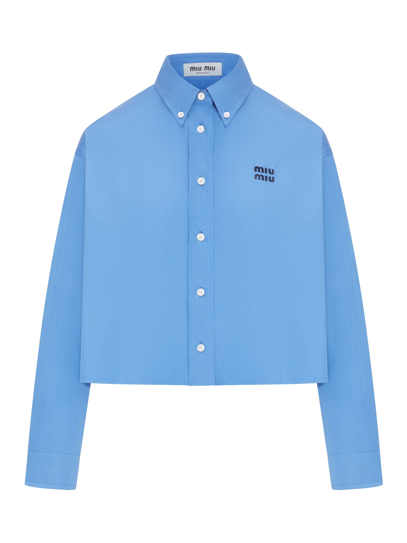 Popeline Shirt Miu miu – Гарантія оригінальності – боковий вид