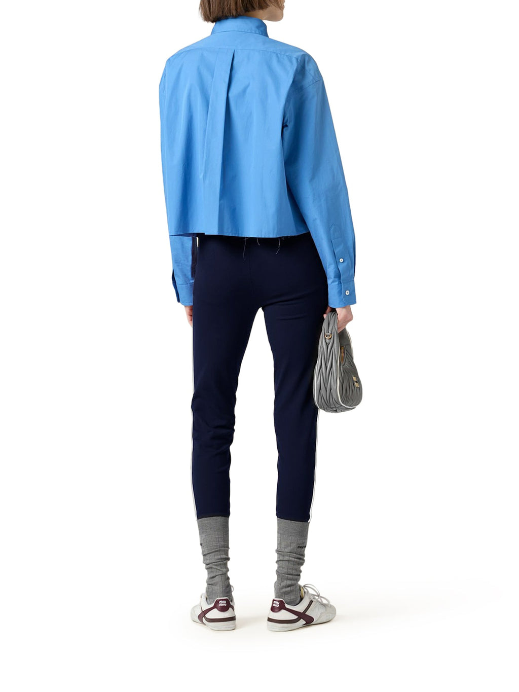 Popeline Shirt Miu miu – Гарантія оригінальності – детальний вид