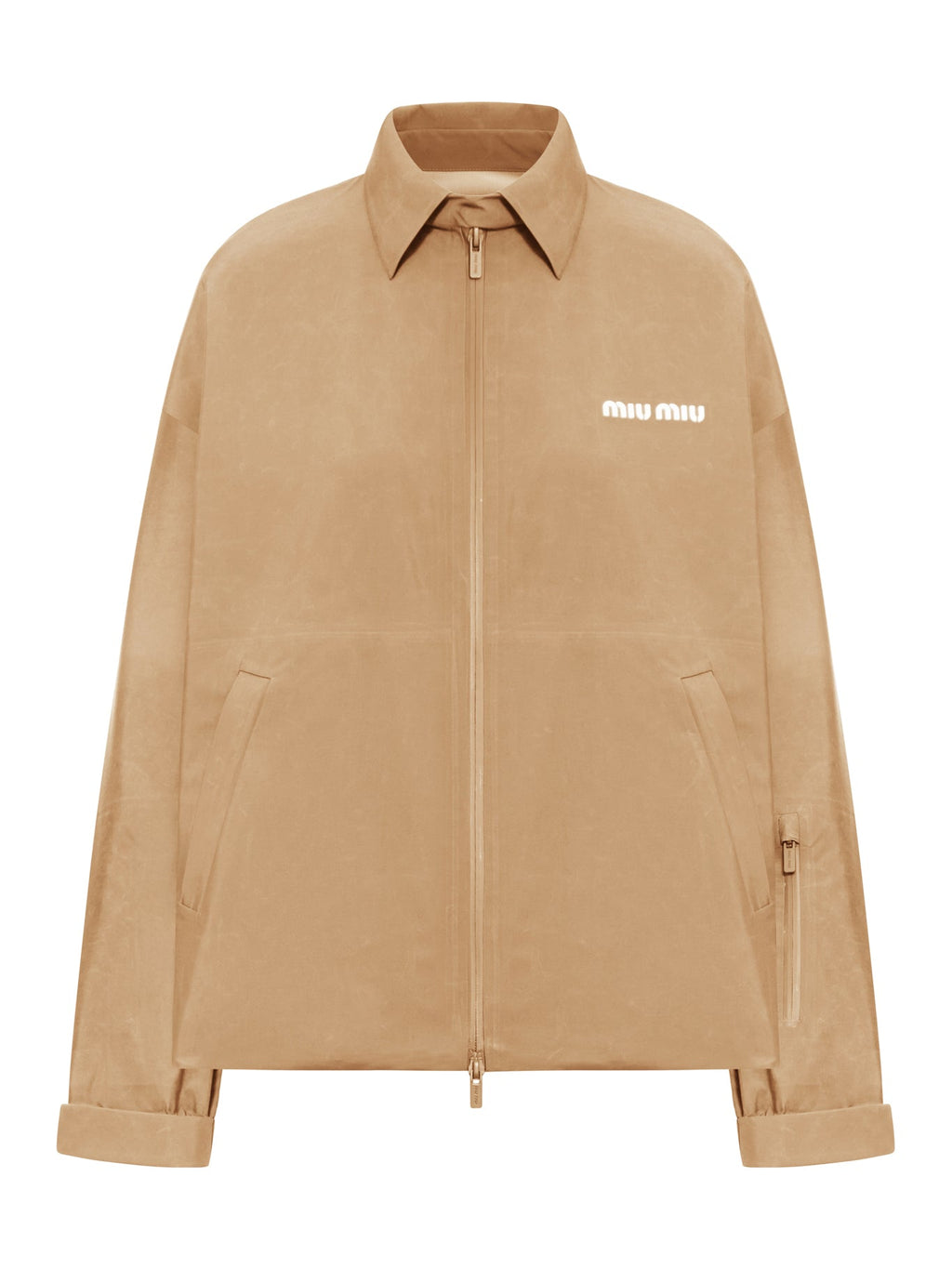 Оригінальна Canvas Wind Jacket Miu miu – боковий вид
