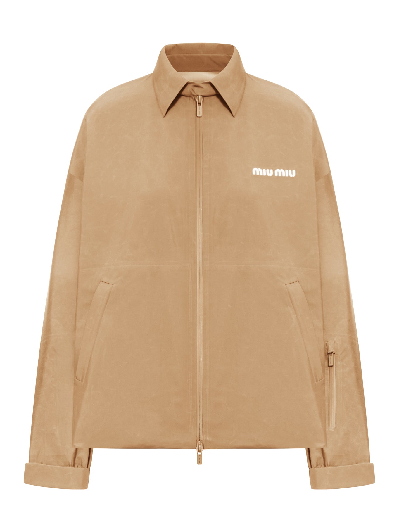 Оригінальна Canvas Wind Jacket Miu miu – боковий вид