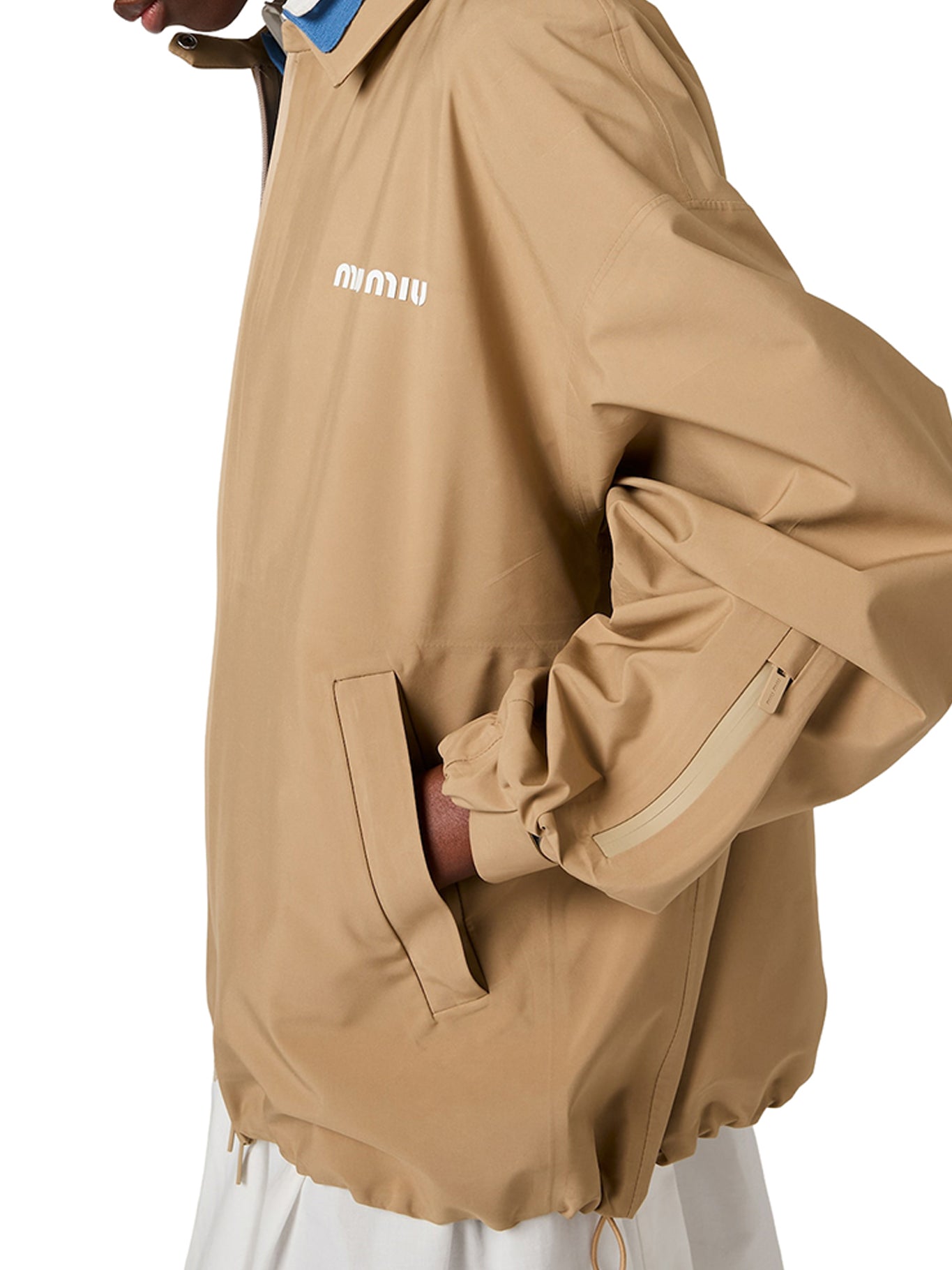 Оригінальна Canvas Wind Jacket Miu miu – збільшений вид