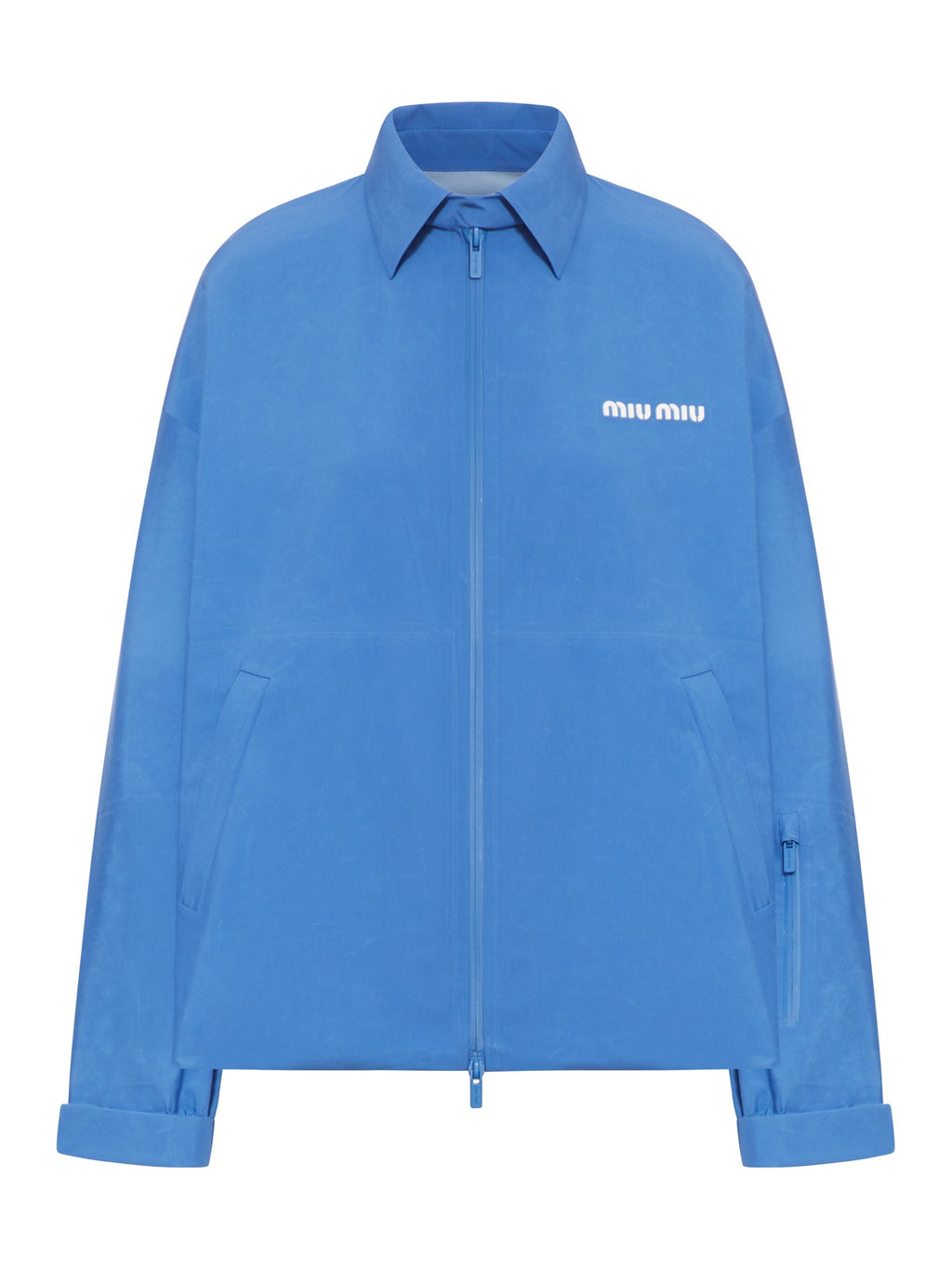 Оригінальна Canvas Wind Jacket Miu miu – боковий вид