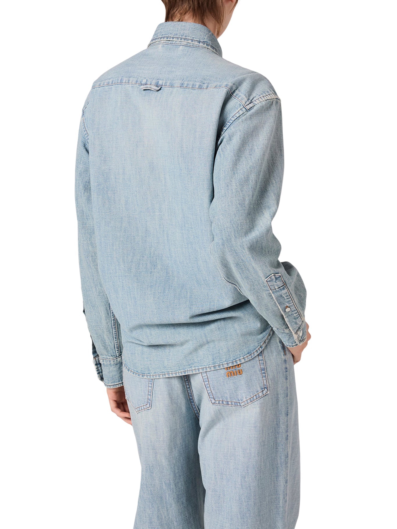 Chambray Shirt Miu miu оригінал – Купити в Україні – детальний вид