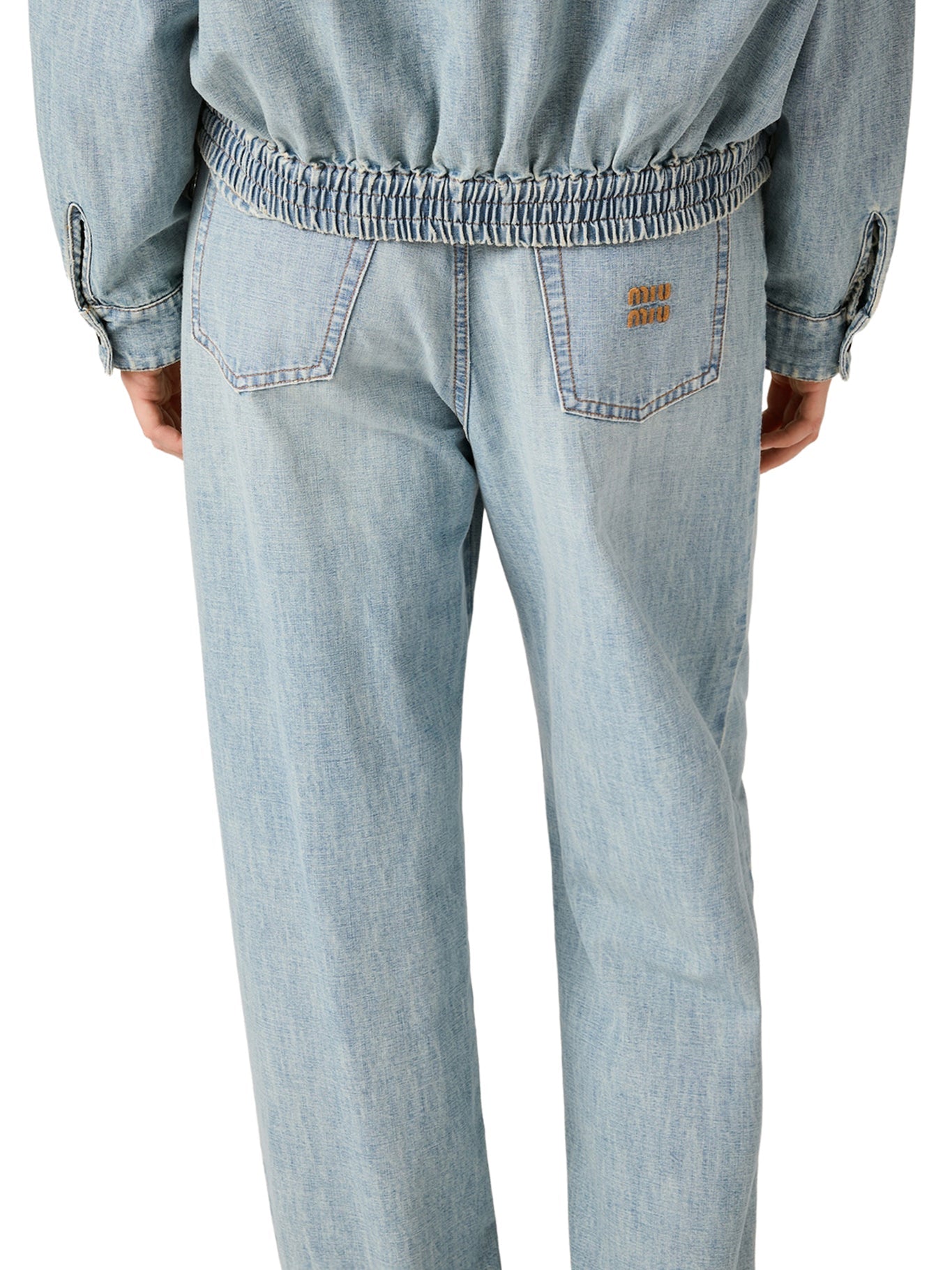 Chambray Denim Jeans Miu miu оригінал – Купити в Україні – збільшений вид