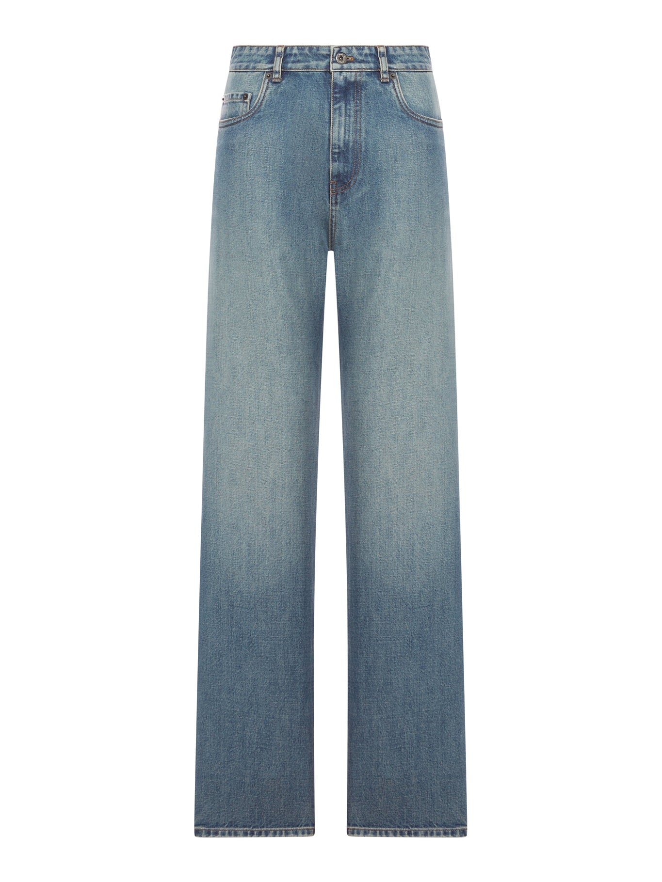 Regular Denim Jeans Miu miu – Гарантія оригінальності – боковий вид