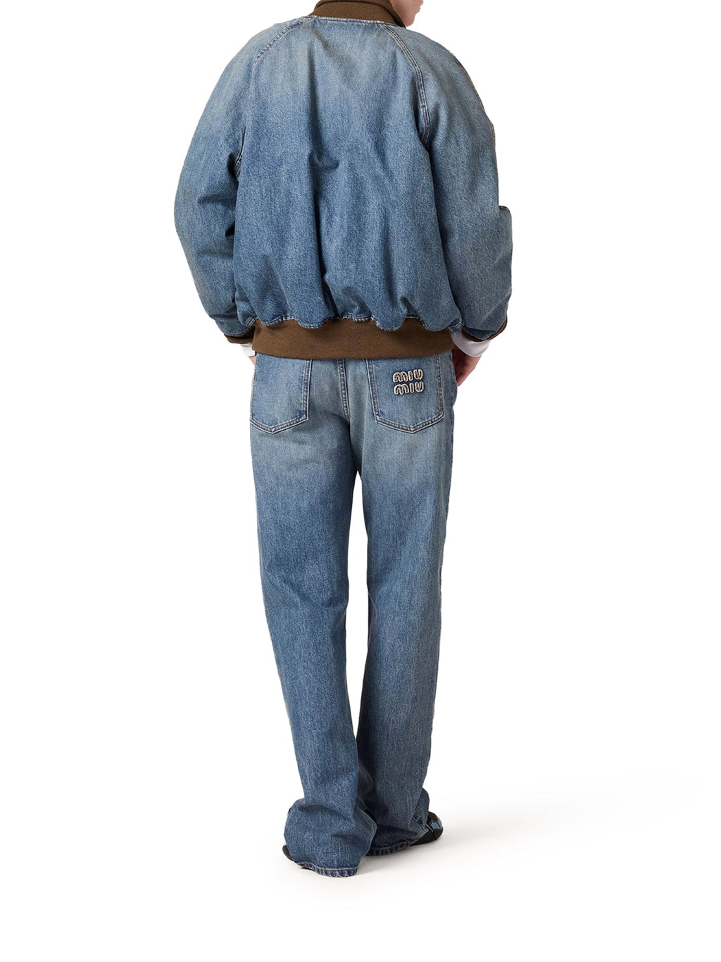 Regular Denim Jeans Miu miu – Гарантія оригінальності – детальний вид