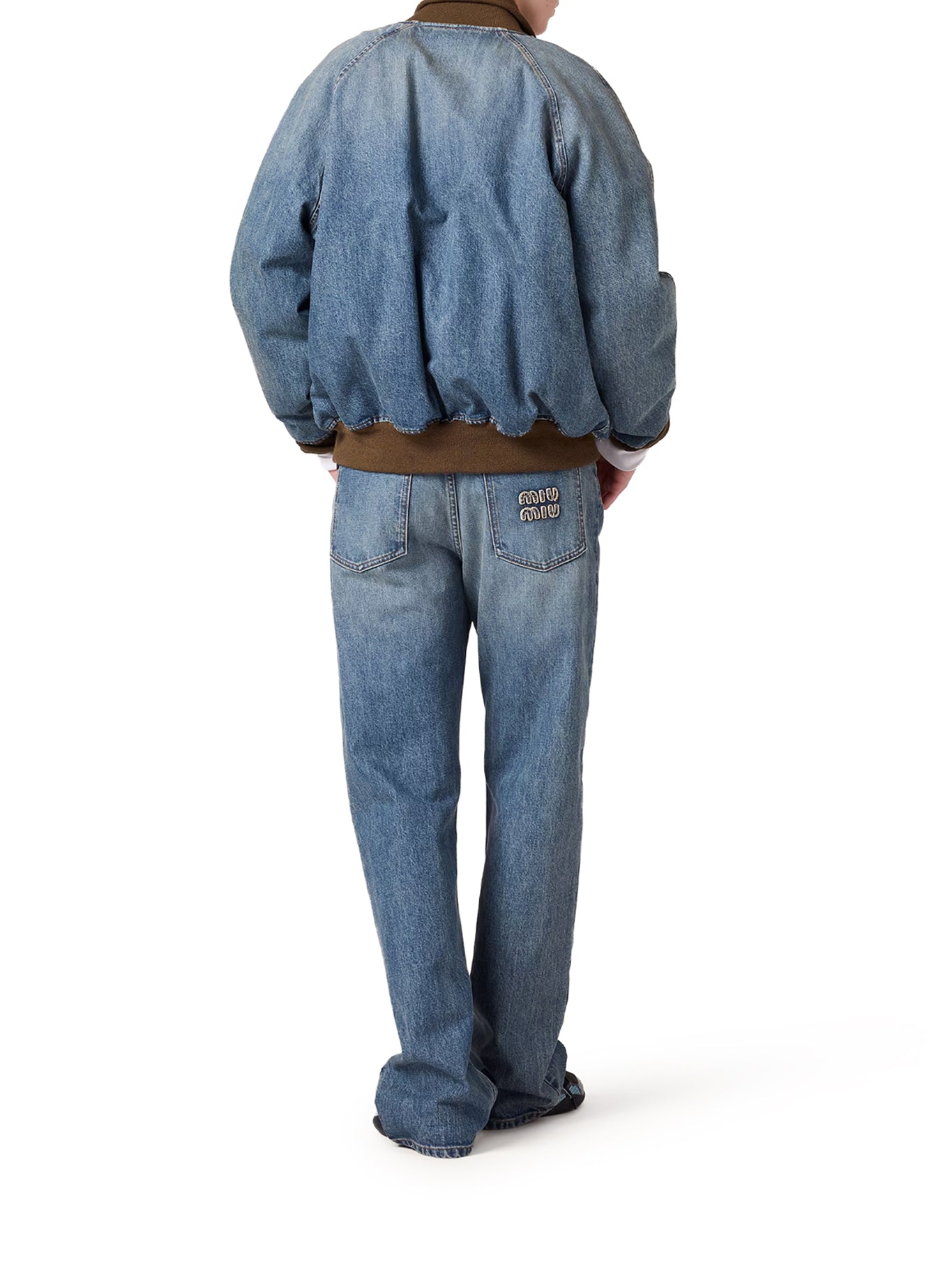 Regular Denim Jeans Miu miu – Гарантія оригінальності – детальний вид