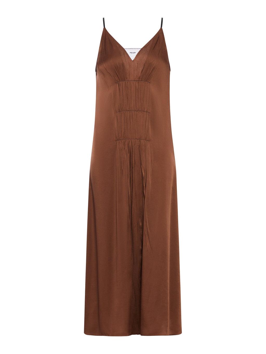 Оригінальна Satin Crepe Dress Prada – боковий вид