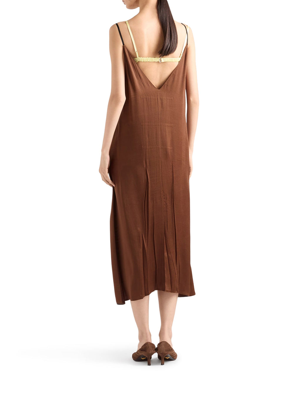 Оригінальна Satin Crepe Dress Prada – детальний вид