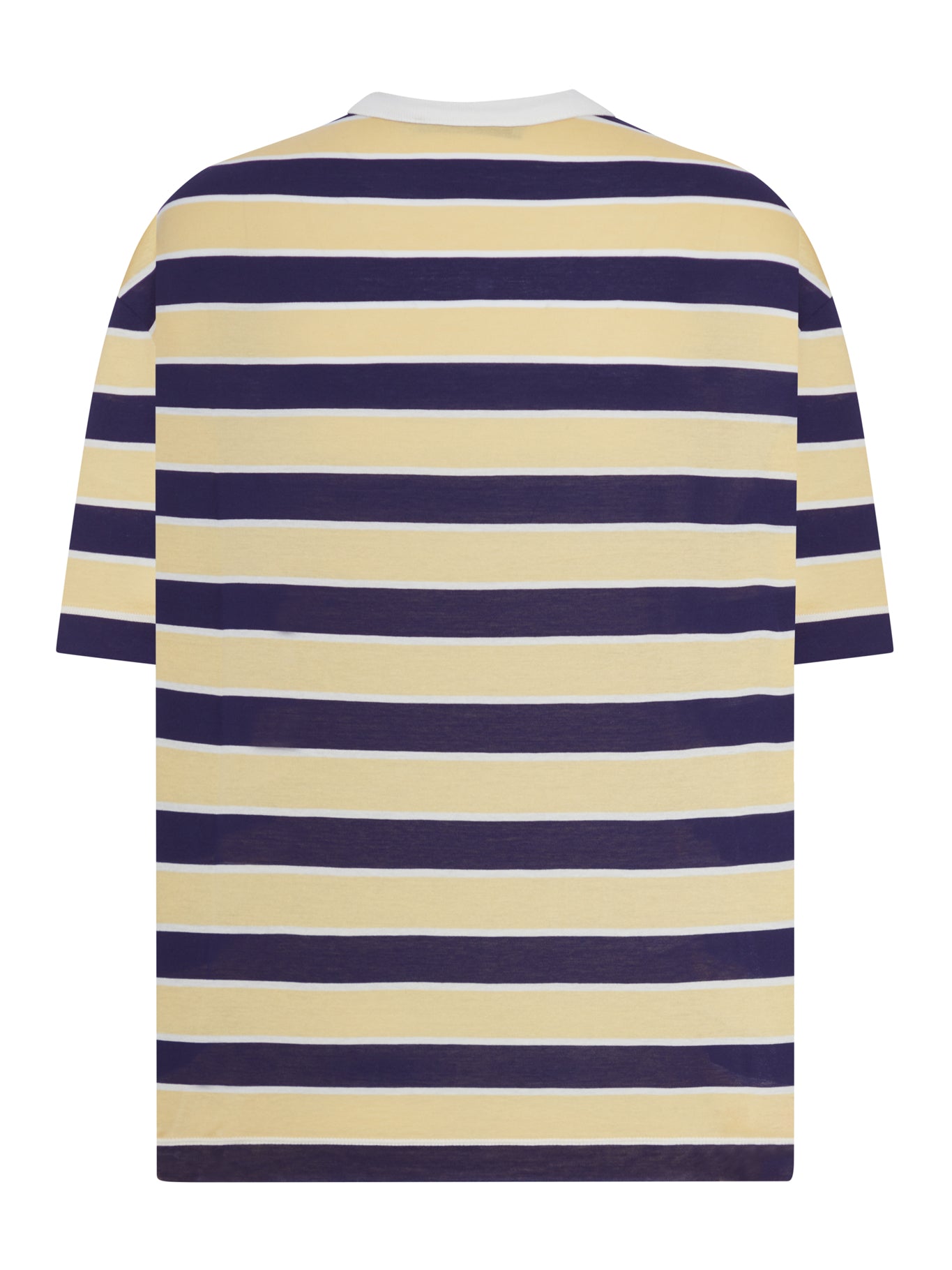 Striped Lisle Thread T-Shirt Prada оригінал – Купити в Україні – вид ззаду