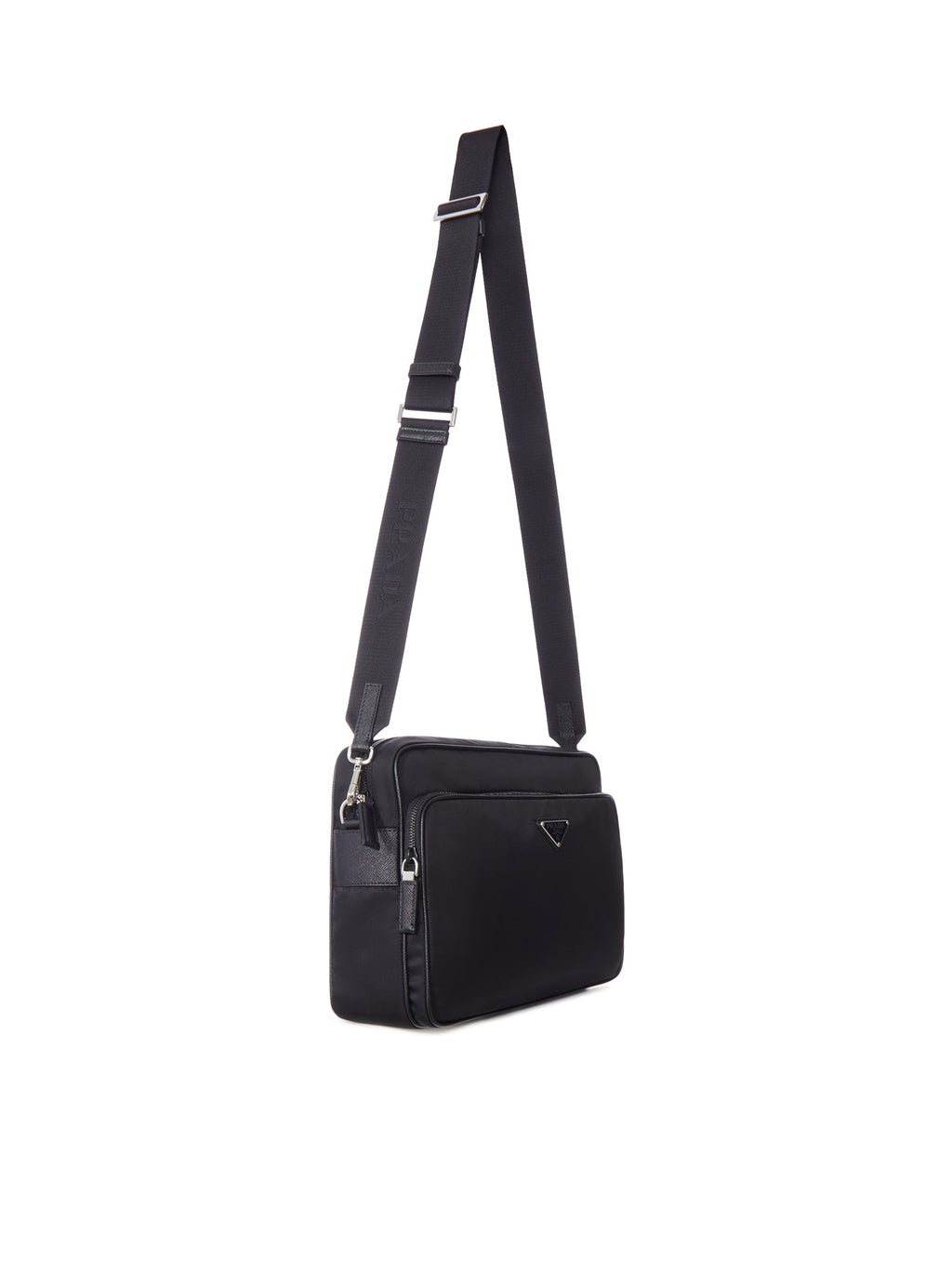 Оригінальна Re-Nylon And Leather Shoulder Bag Prada – вид ззаду