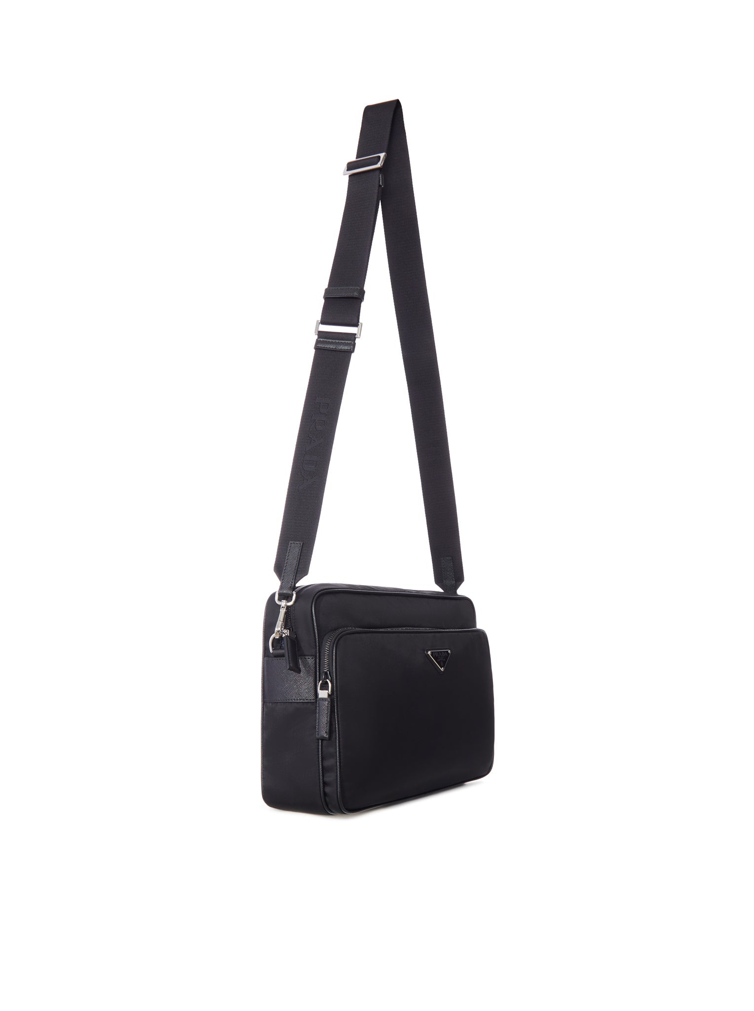 Оригінальна Re-Nylon And Leather Shoulder Bag Prada – вид ззаду