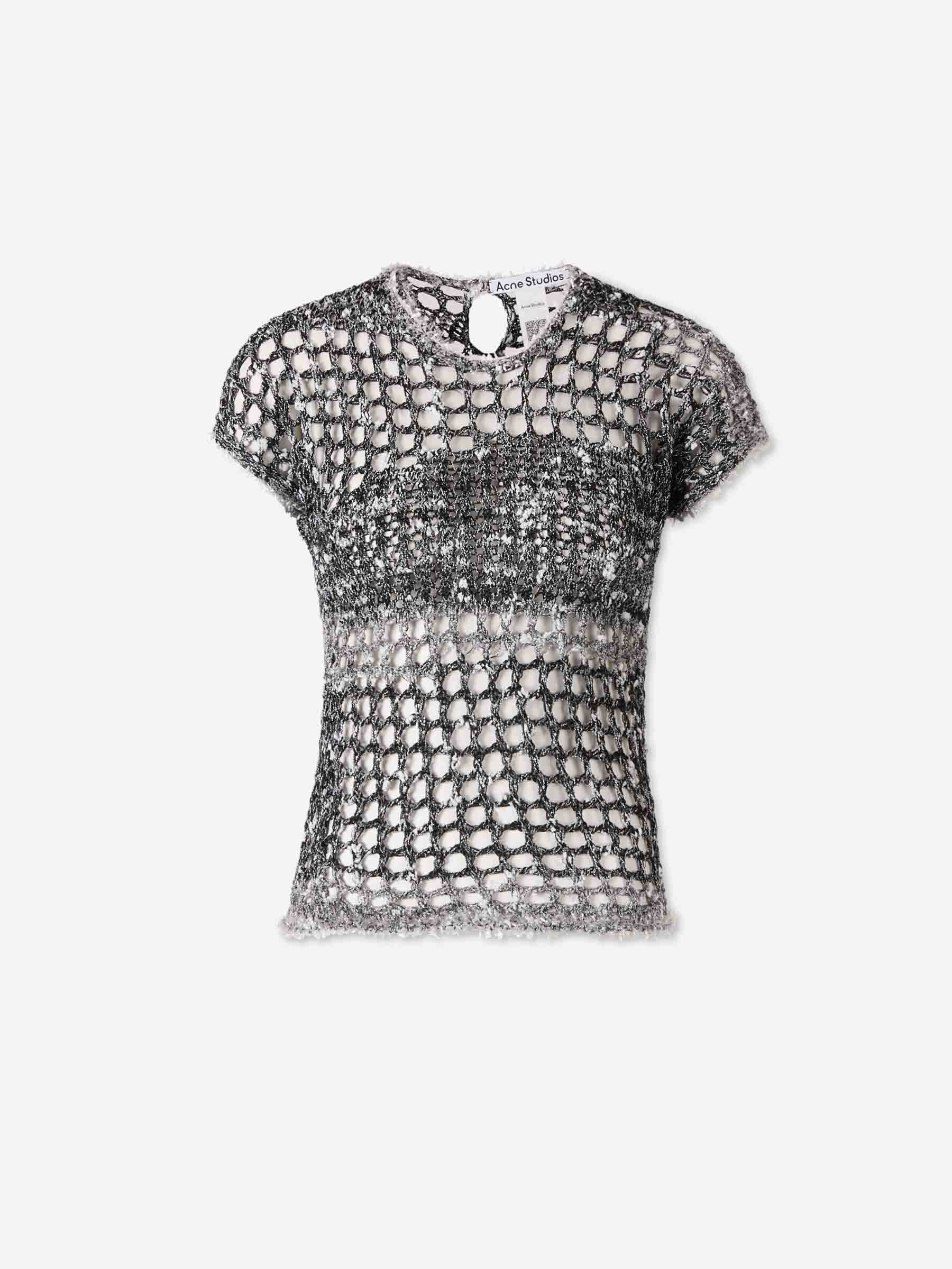 Оригінальна Crochet Sweater Acne studios – боковий вид