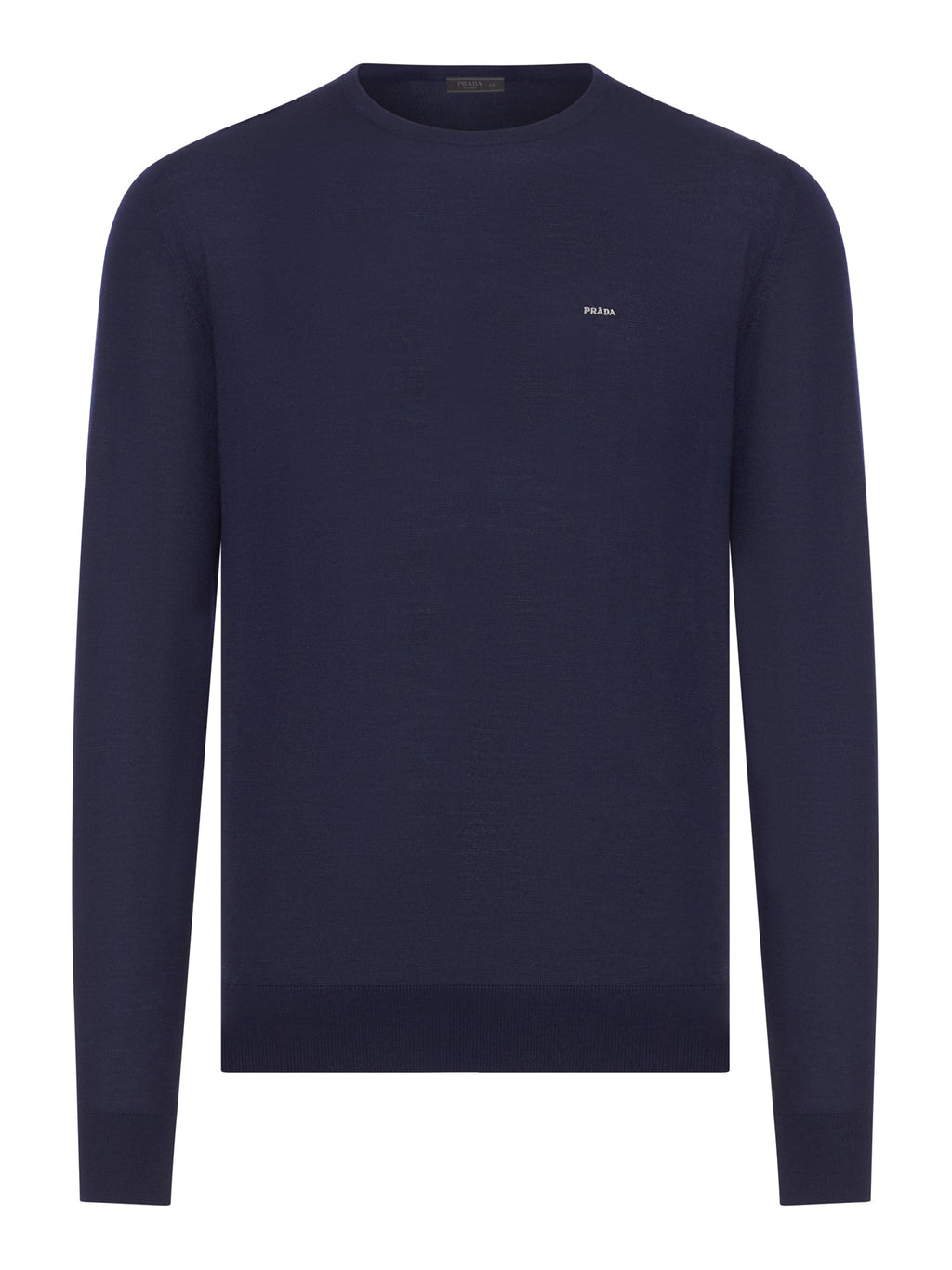 Superfine Wool Crewneck Sweater Prada оригінал – Купити в Україні – боковий вид