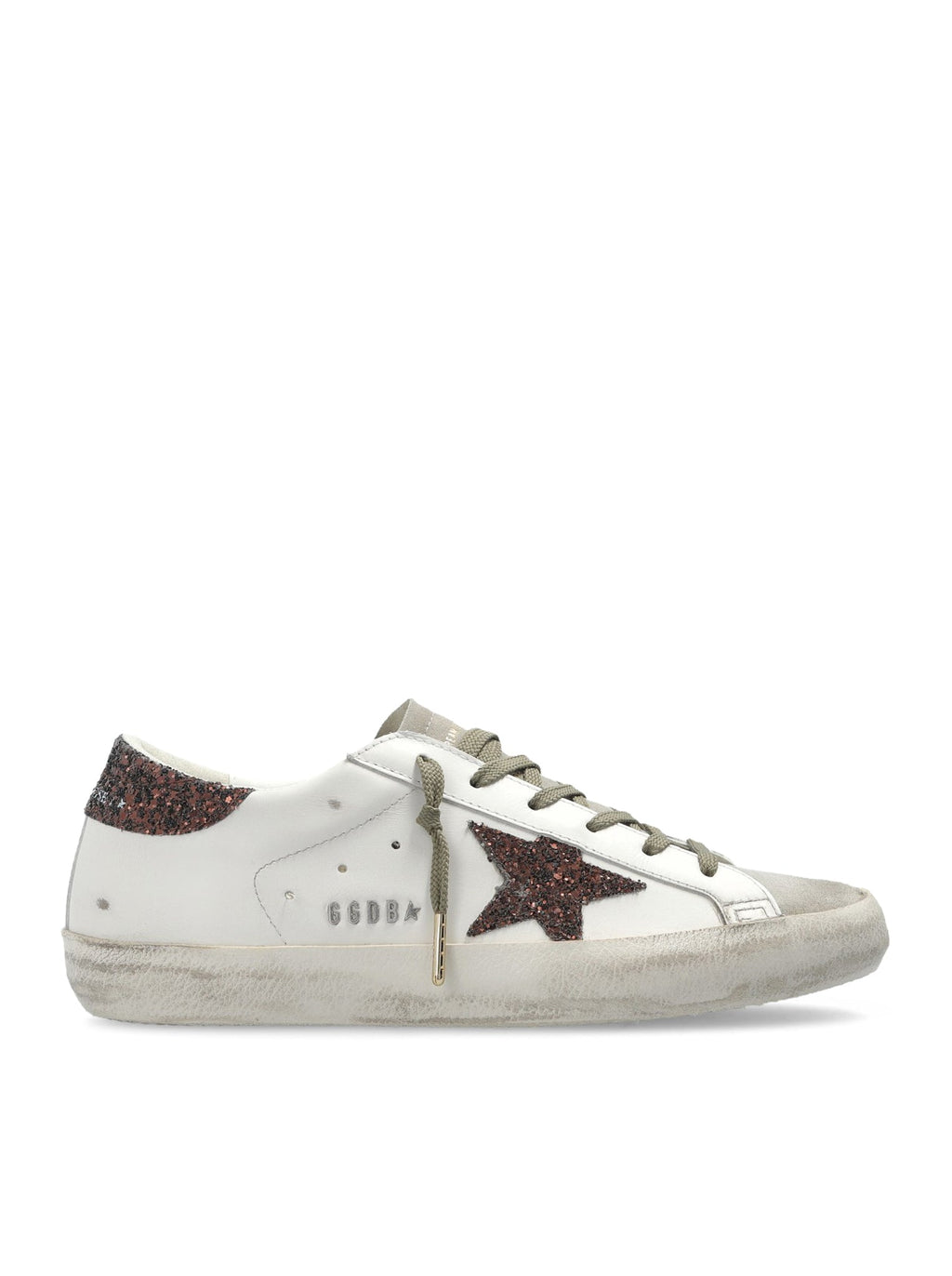 Super Star Leather Sneakers Golden goose оригінал – Купити в Україні – боковий вид