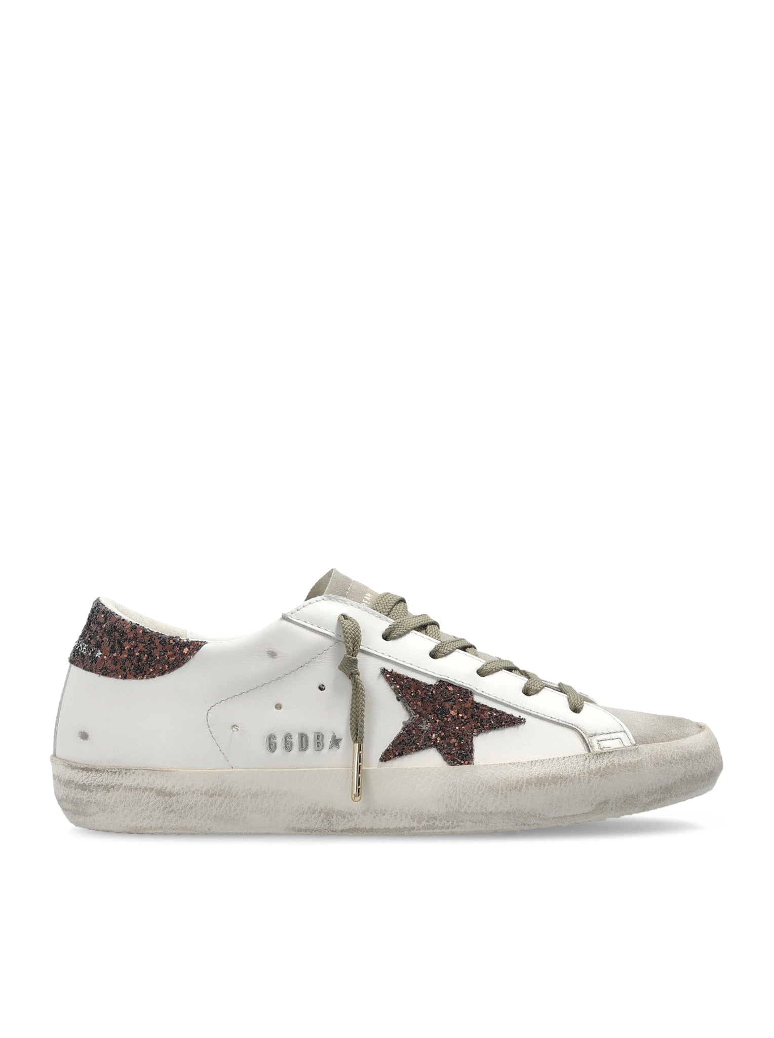 Super Star Leather Sneakers Golden goose оригінал – Купити в Україні – боковий вид