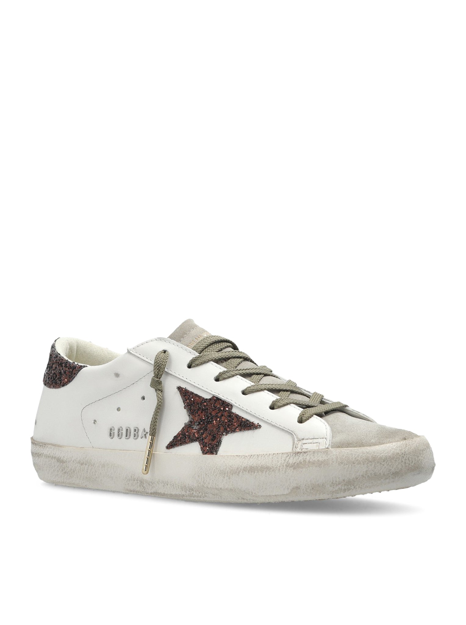 Super Star Leather Sneakers Golden goose оригінал – Купити в Україні – вид ззаду