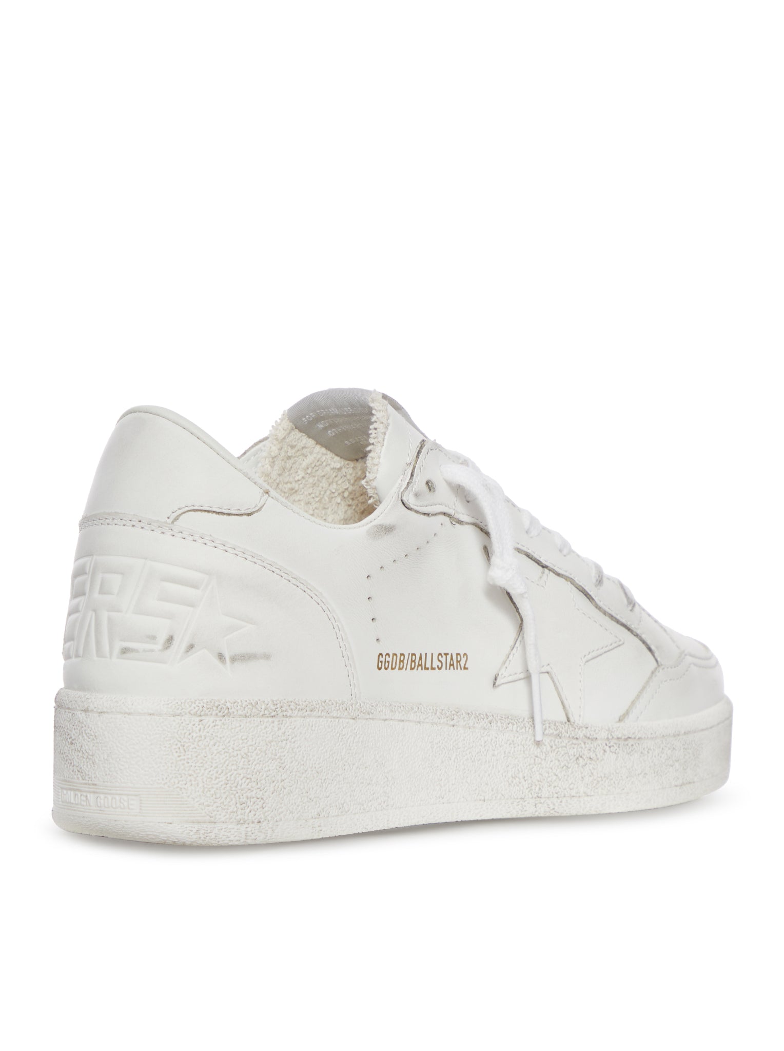 Ball Star Sneakers With Star And White Leather Heel Tab Golden goose – Гарантія оригінальності – детальний вид