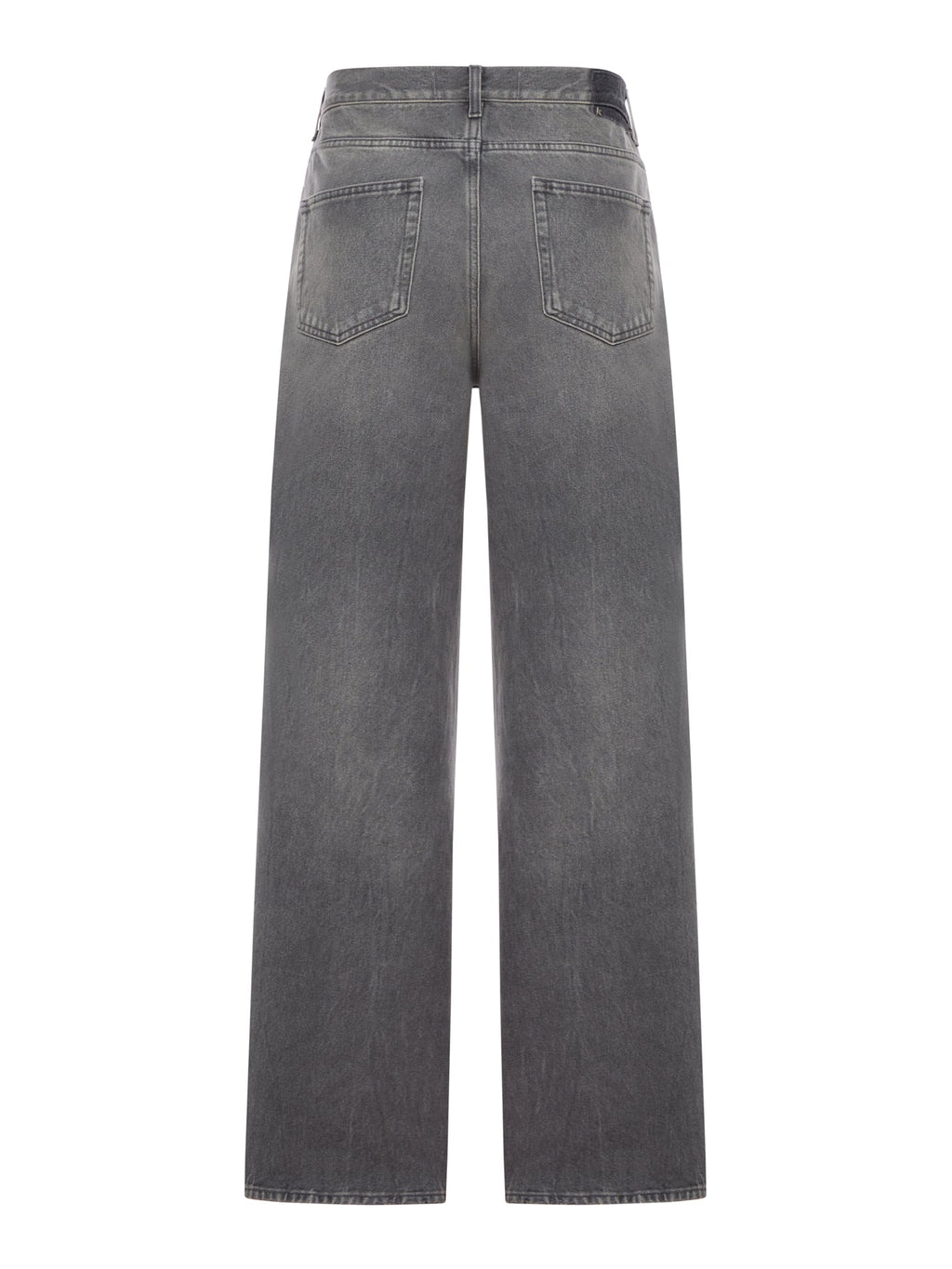 Wide Leg Five-Pocket Jeans Golden goose – Гарантія оригінальності – вид ззаду