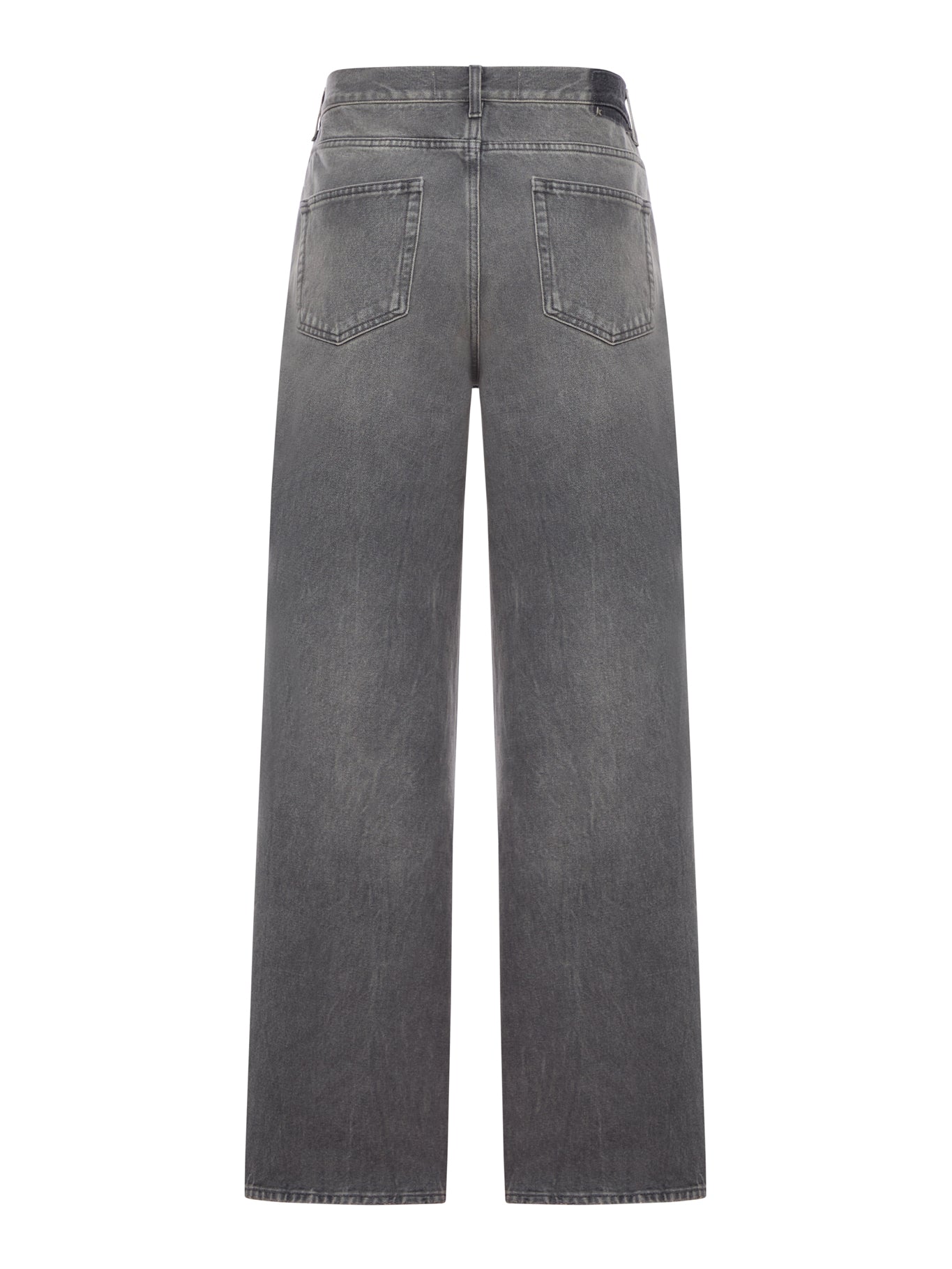 Wide Leg Five-Pocket Jeans Golden goose – Гарантія оригінальності – вид ззаду