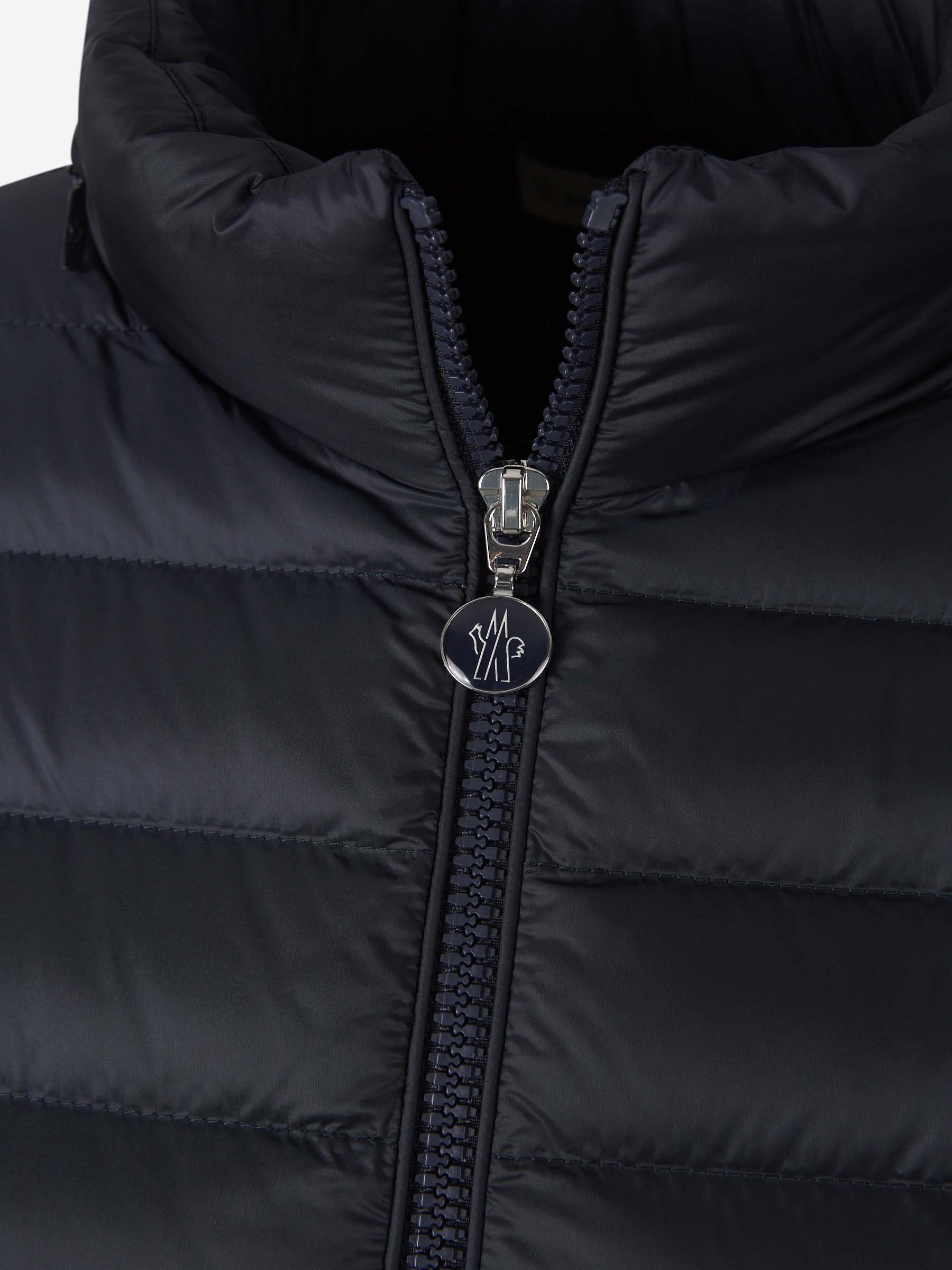 Wool Quilted Cardigan Moncler оригінал – Купити в Україні – збільшений вид - MONCLER