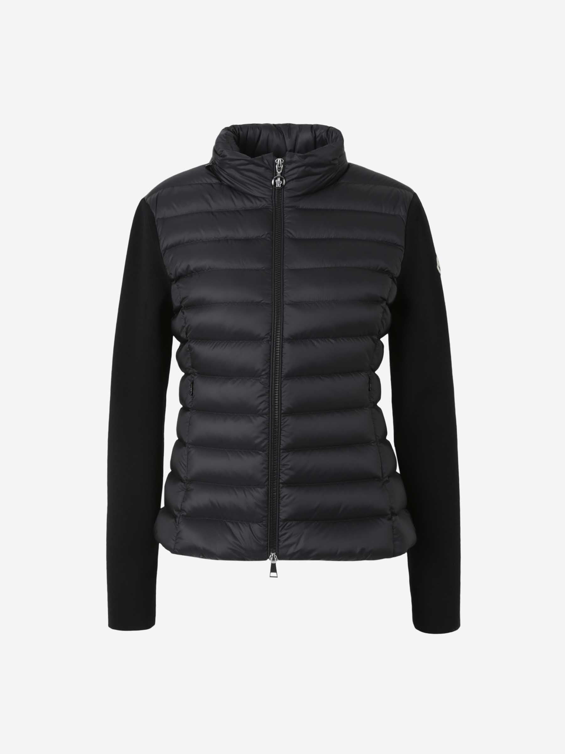 Wool Quilted Cardigan Moncler оригінал – Купити в Україні – боковий вид
