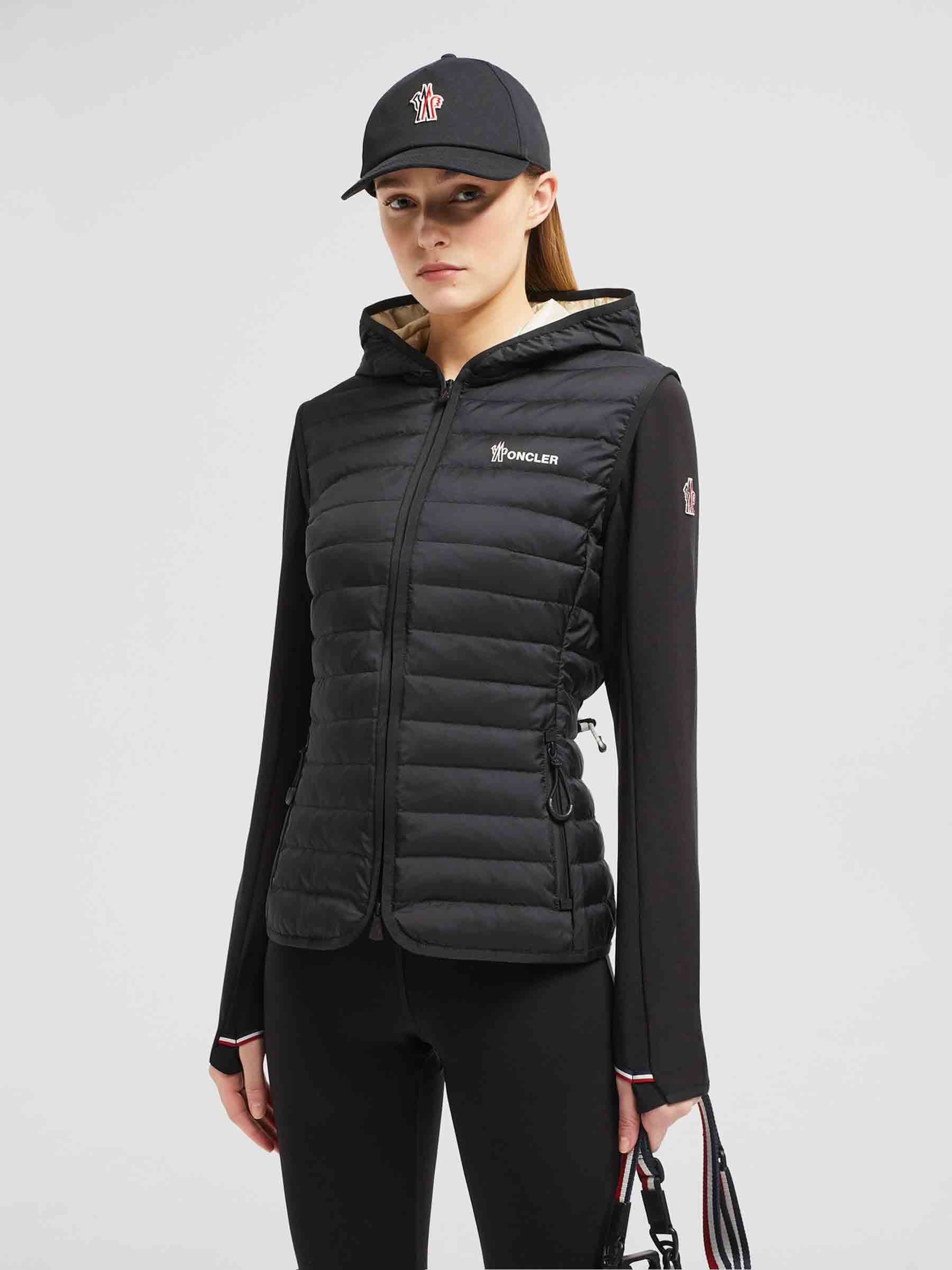 Stretch Quilted Cardigan Moncler – Гарантія оригінальності – вид ззаду - MONCLER
