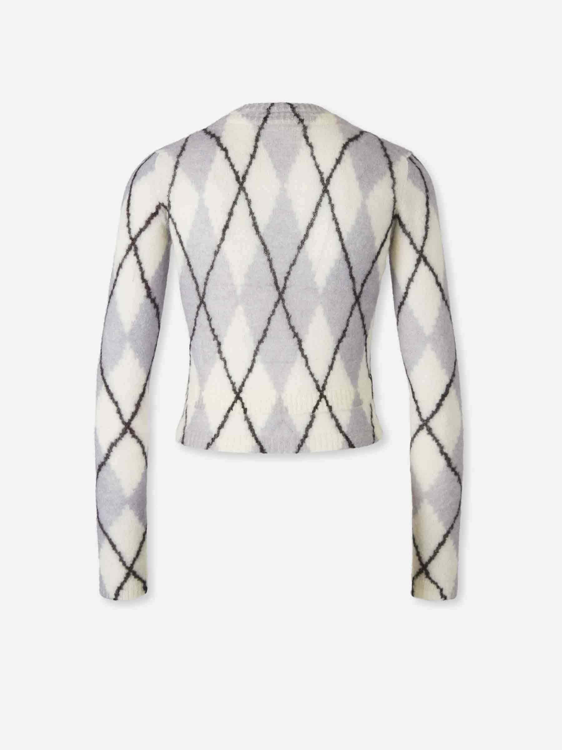 Mohair Cardigan Acne studios – Гарантія оригінальності – вид ззаду