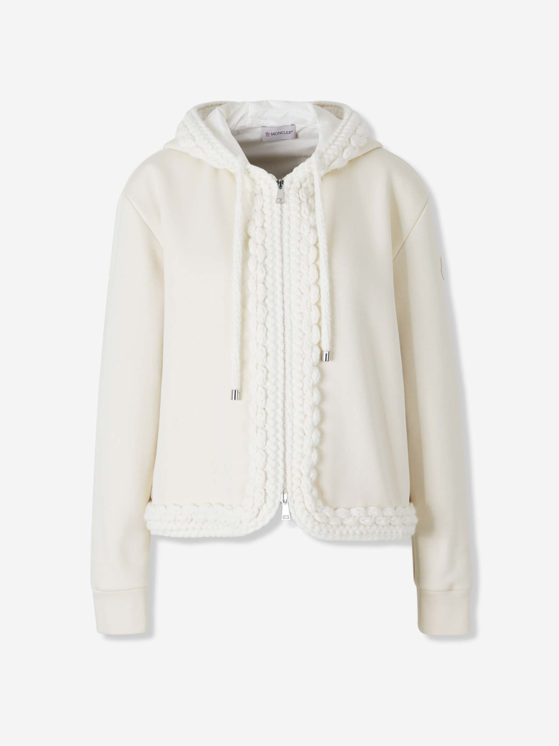Hooded Zip Sweatshirt Moncler оригінал – Купити в Україні – боковий вид