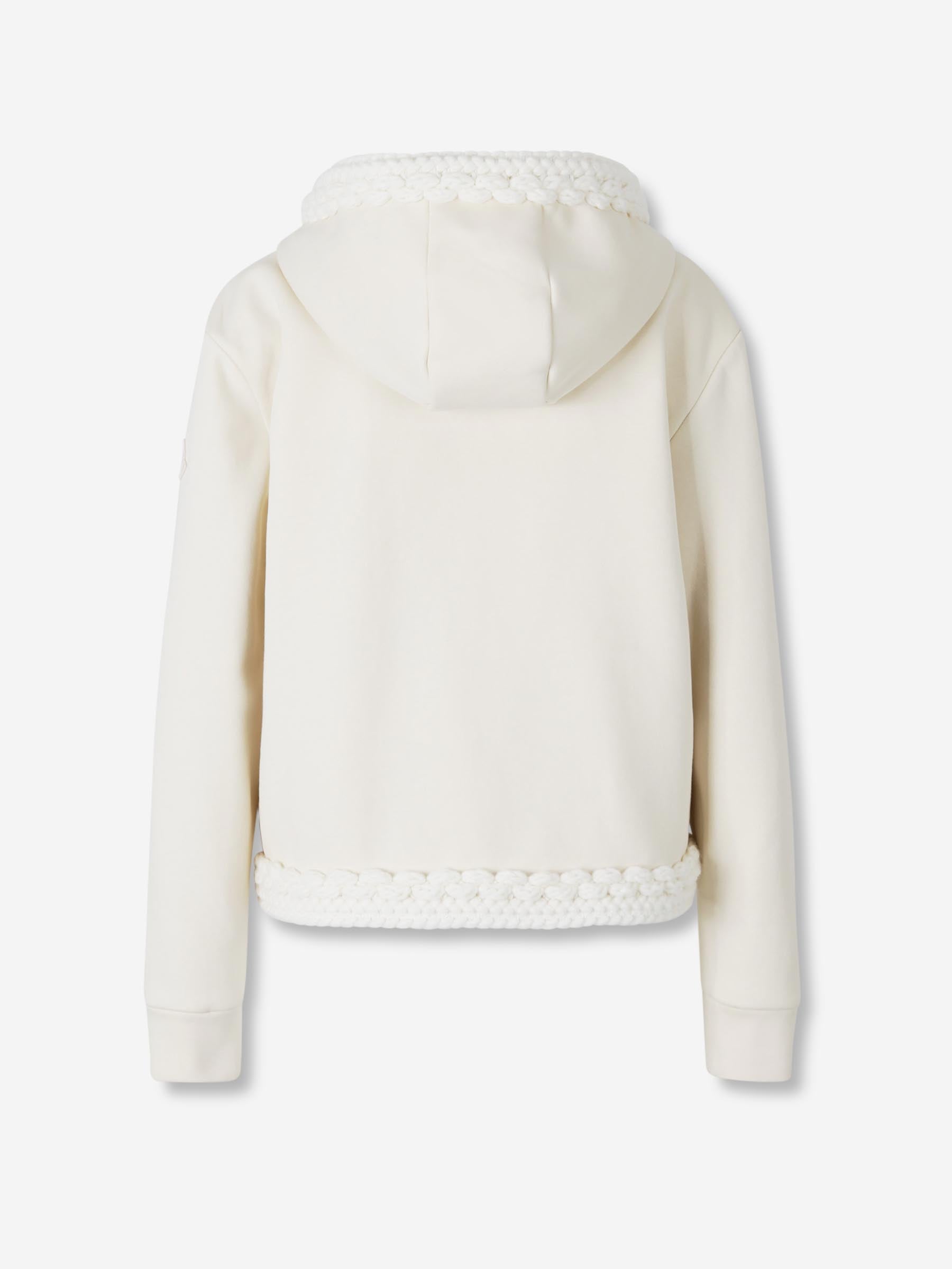 Hooded Zip Sweatshirt Moncler оригінал – Купити в Україні – вид ззаду