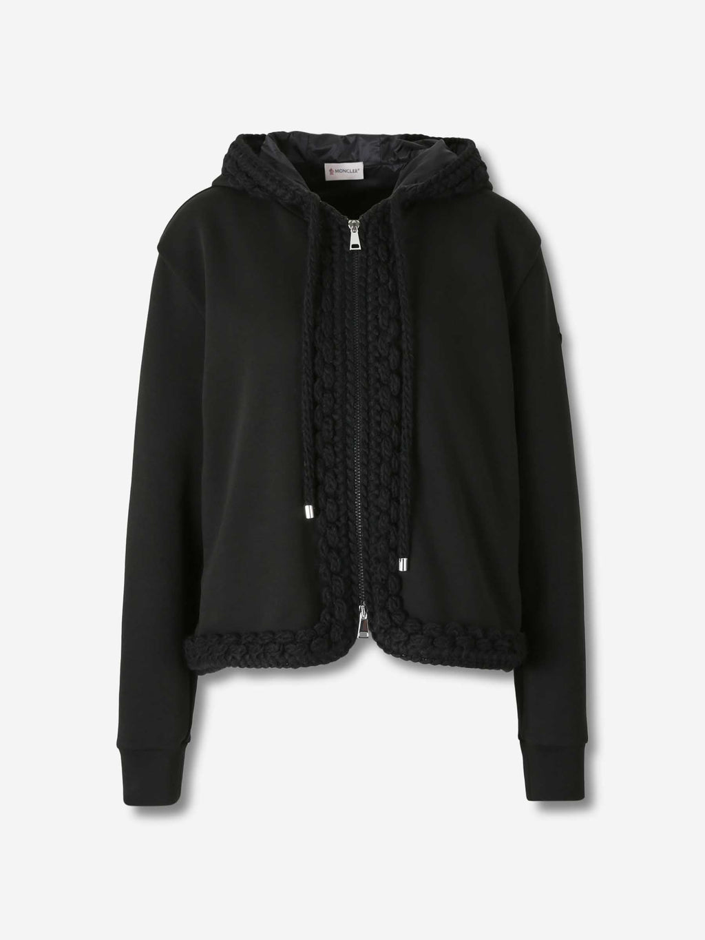 Hooded Zip Sweatshirt Moncler оригінал – Купити в Україні – боковий вид