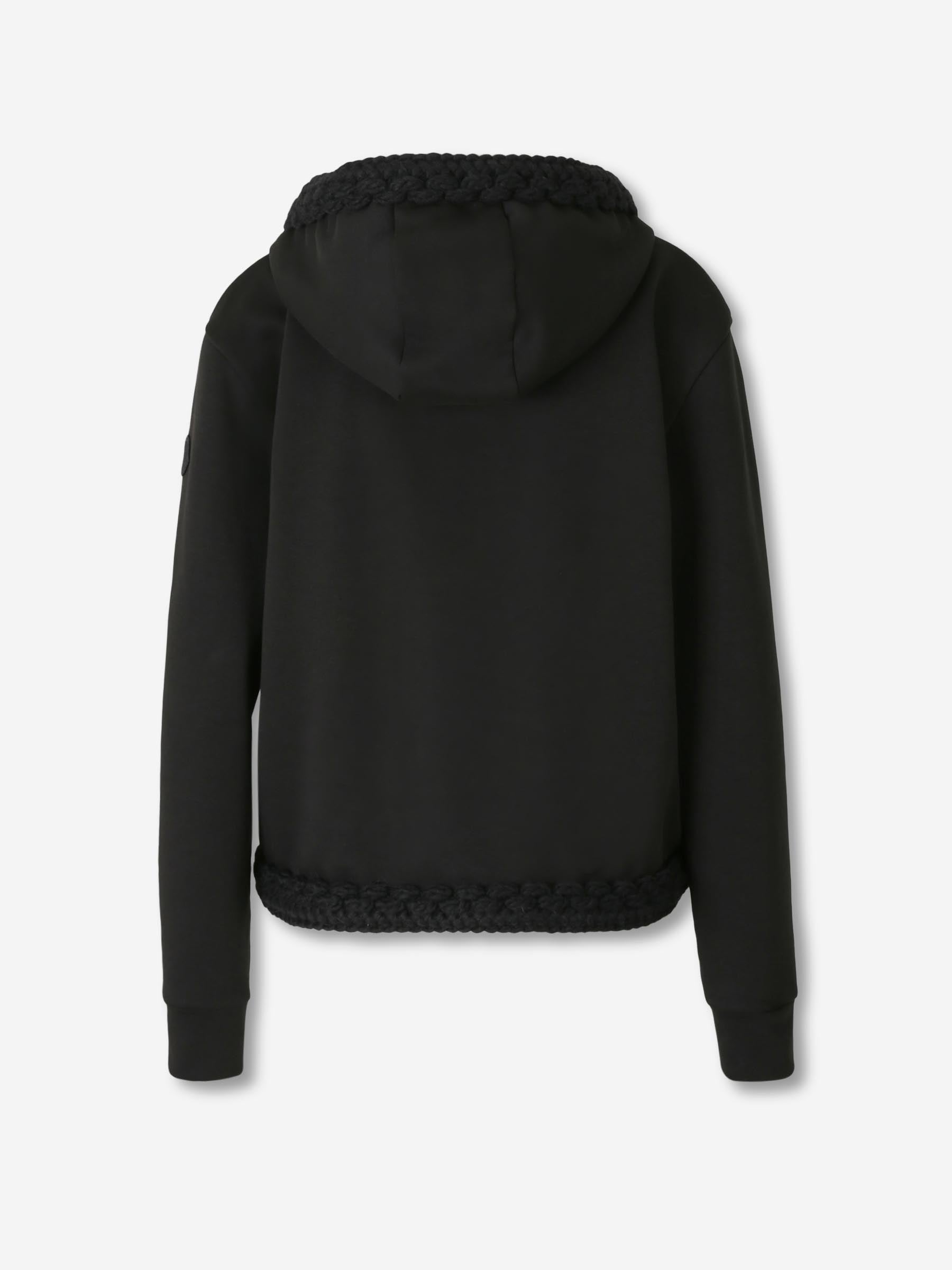 Hooded Zip Sweatshirt Moncler оригінал – Купити в Україні – вид ззаду