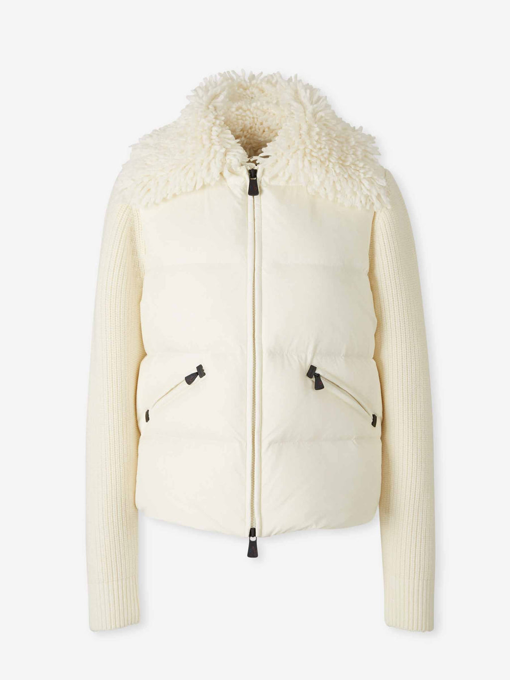 Оригінальна Padded Zipper Cardigan Moncler – боковий вид
