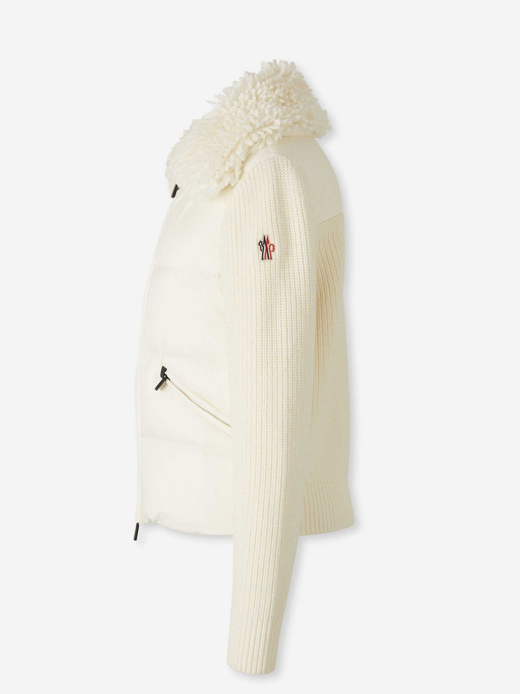 Оригінальна Padded Zipper Cardigan Moncler – вид ззаду