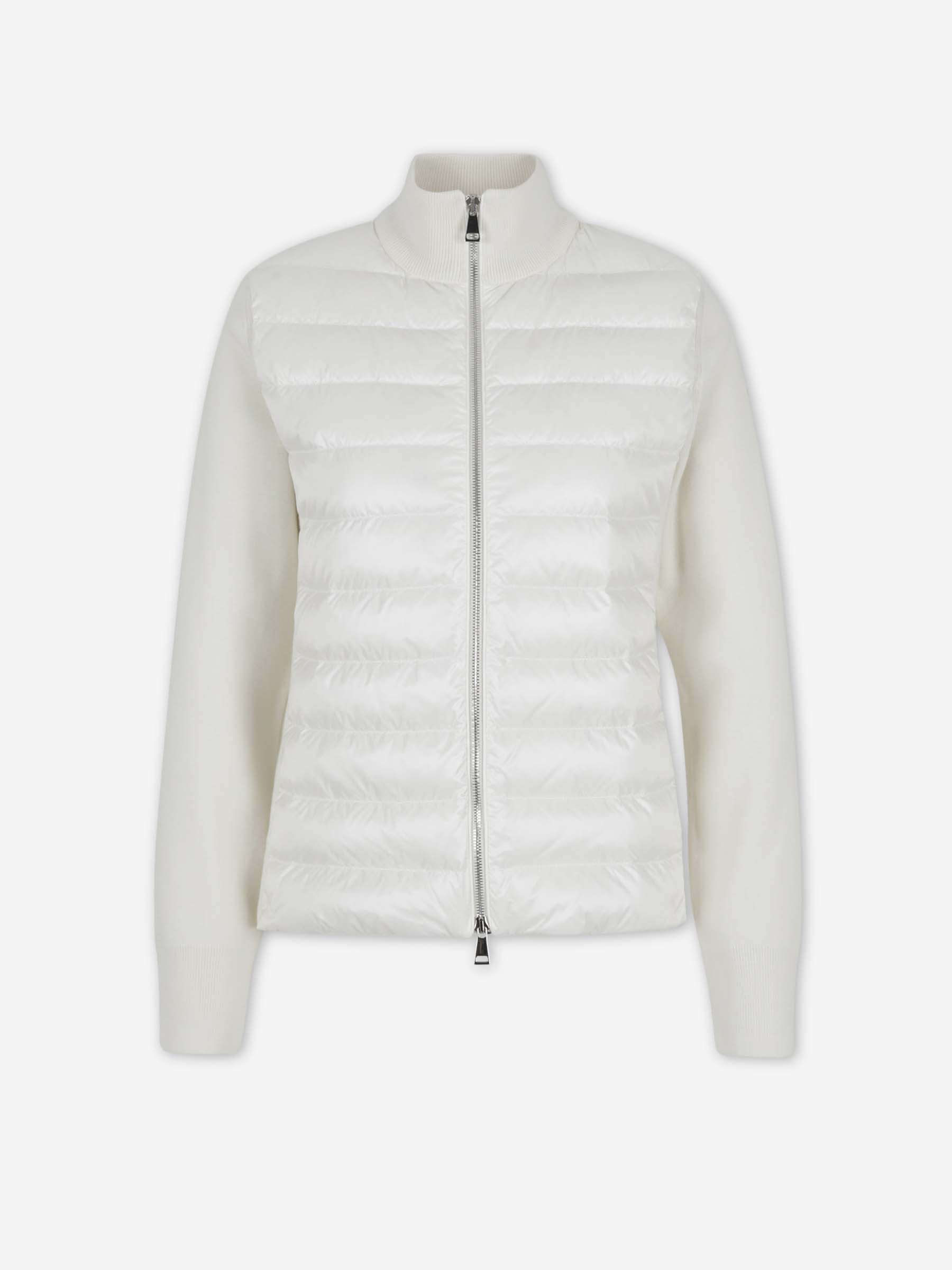 Quilted Zip-Up Cardigan Moncler – Гарантія оригінальності – боковий вид