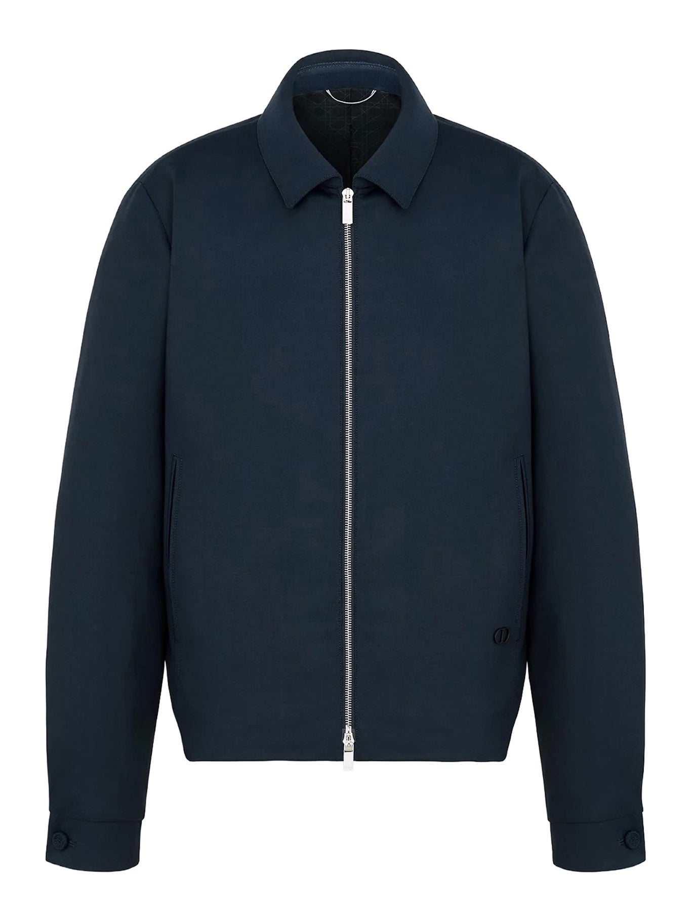 Оригінальна Zip-Up Jacket In Virgin Wool Blend Dior – боковий вид