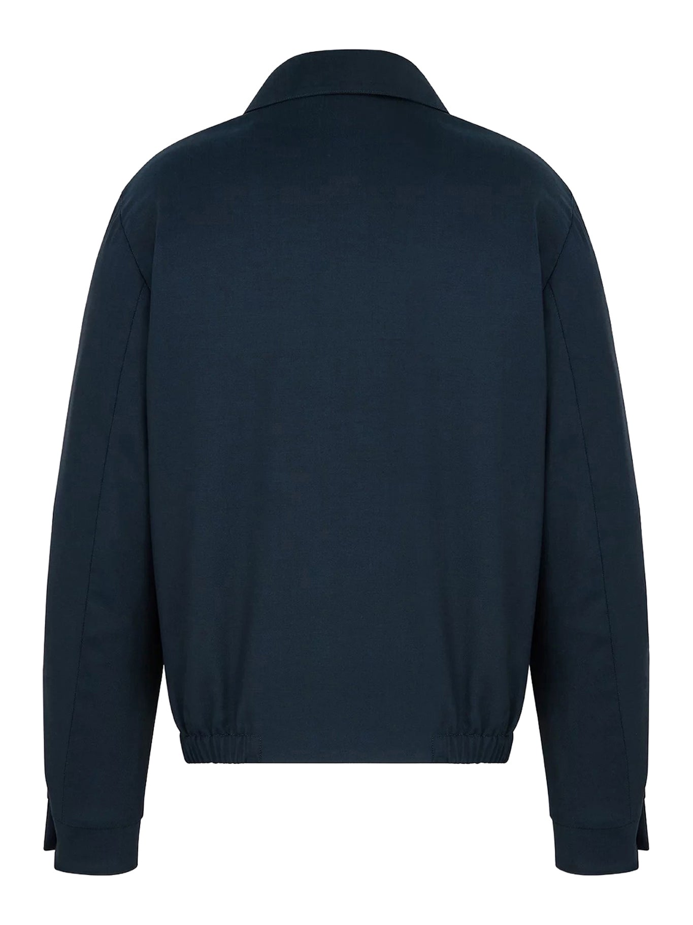 Оригінальна Zip-Up Jacket In Virgin Wool Blend Dior – вид ззаду