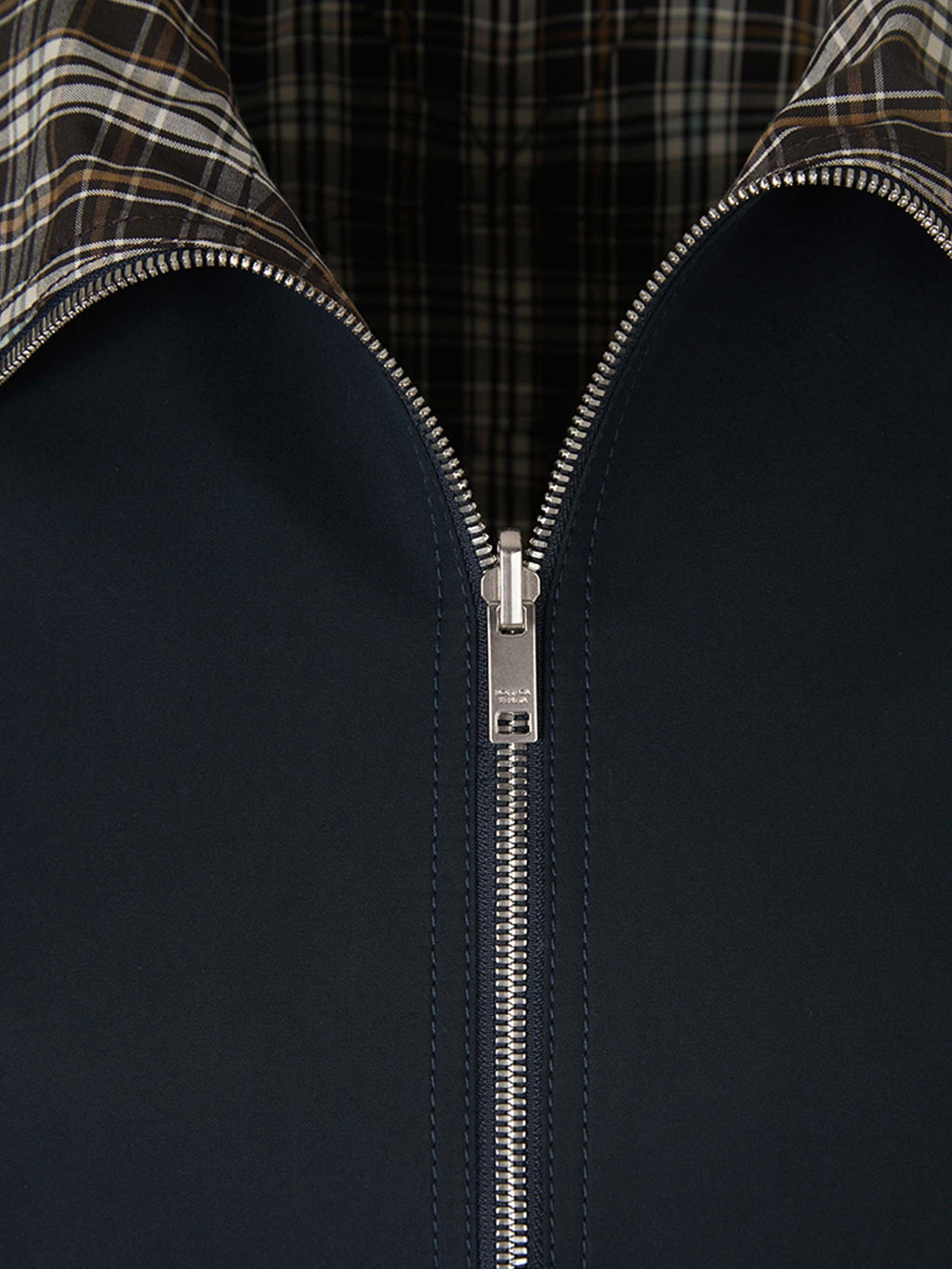 Checkered Reversible Jacket Bottega veneta – Гарантія оригінальності – детальний вид