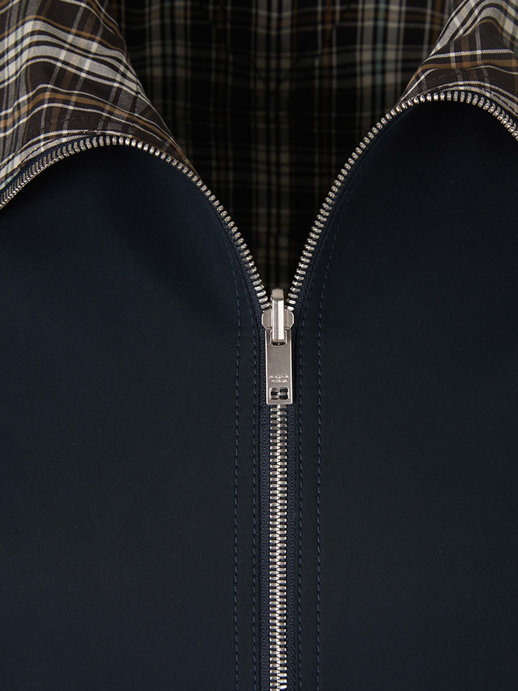Checkered Reversible Jacket Bottega veneta – Гарантія оригінальності – детальний вид