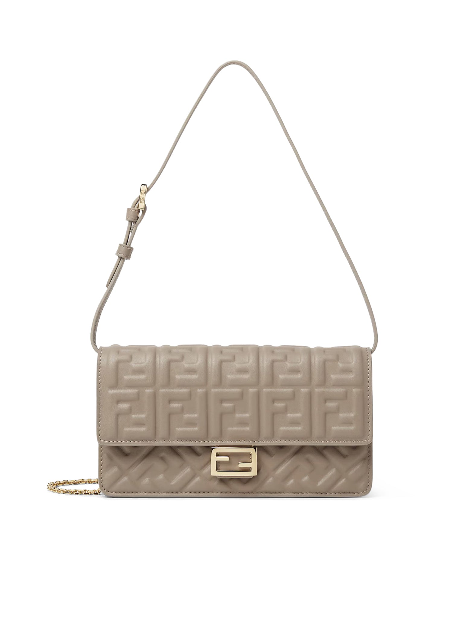 Wallet On Chain Baguette Fendi оригінал – Купити в Україні – боковий вид
