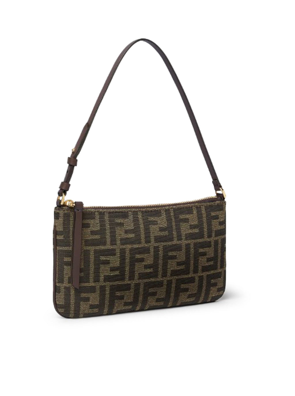 Flat Baguette Ff Jacquard Fendi – Гарантія оригінальності – детальний вид