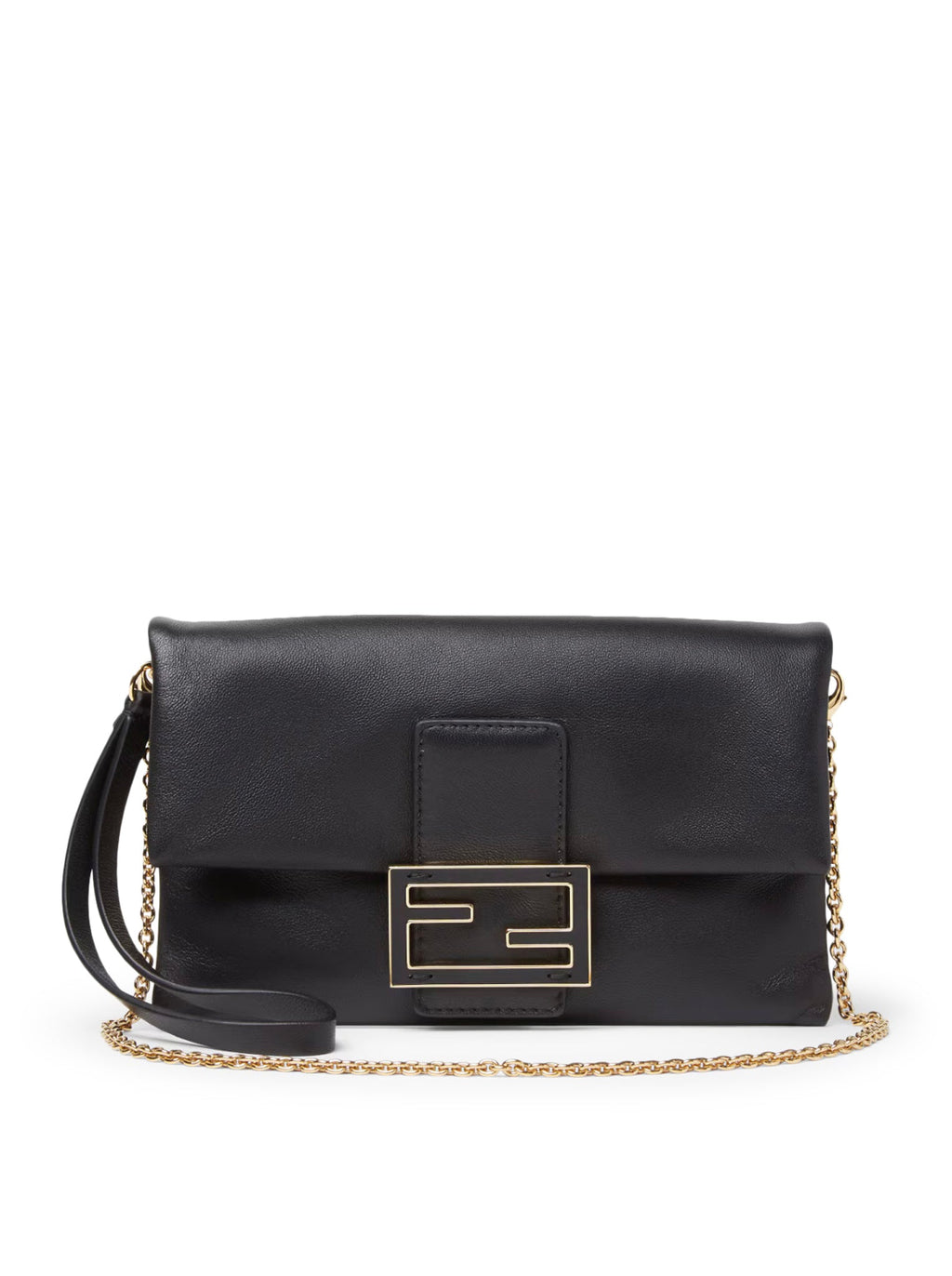 Nappa Leather Baguette Mom Pouch Fendi – Гарантія оригінальності – боковий вид