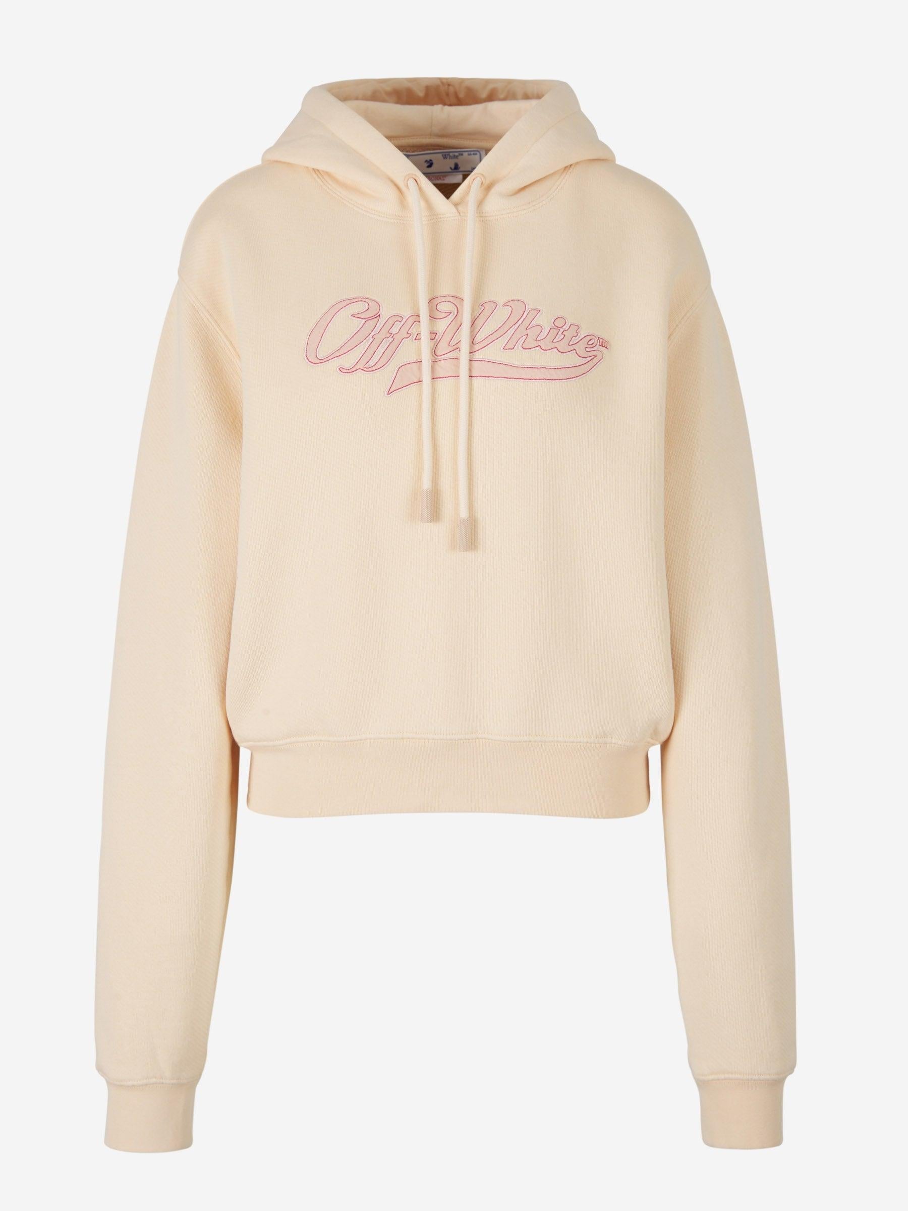 Sudadera Logo Béisbol Off-white оригінал – Купити в Україні – боковий вид