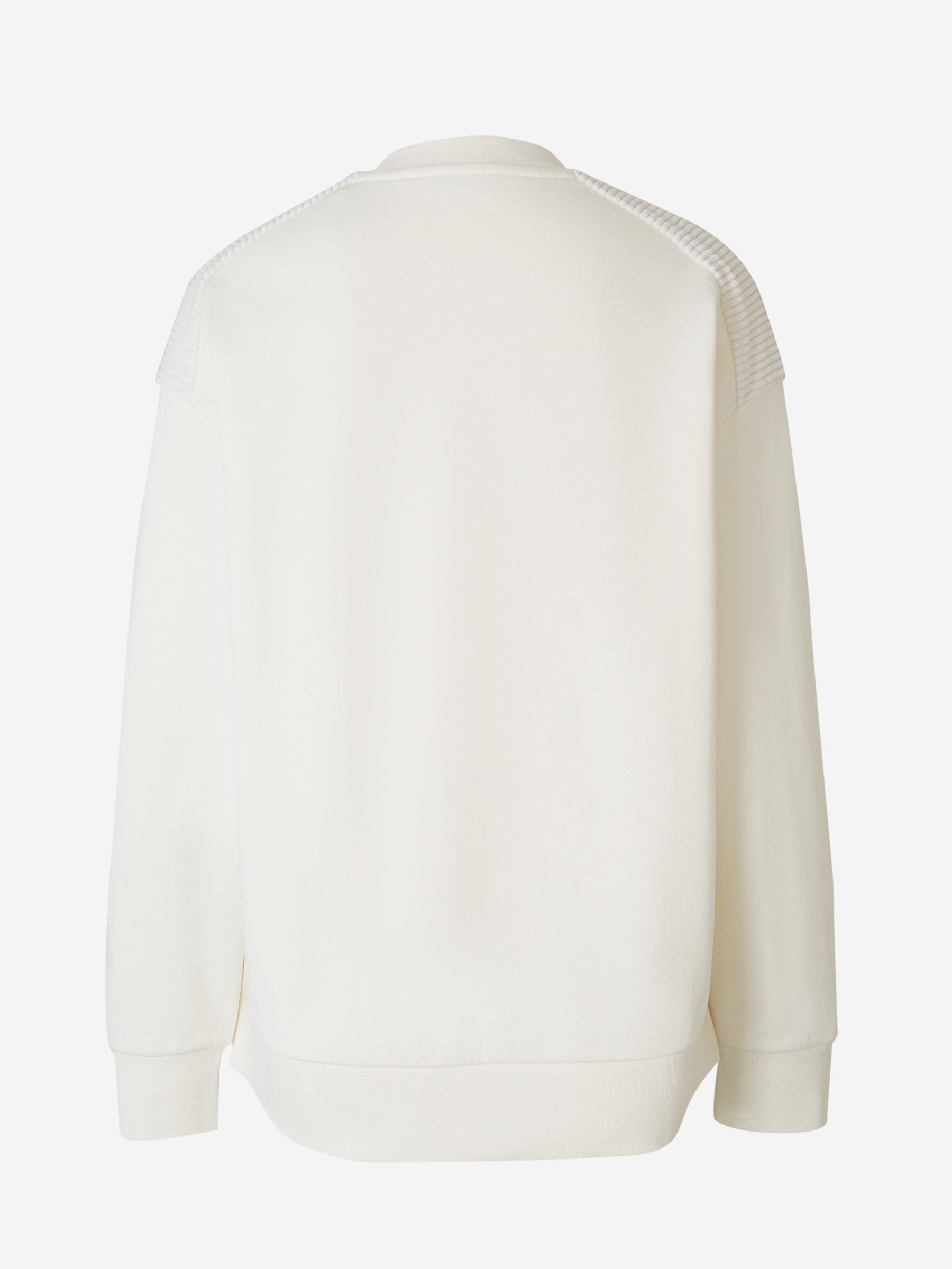 Logo Cotton Sweatshirt Moncler – Гарантія оригінальності – вид ззаду - MONCLER