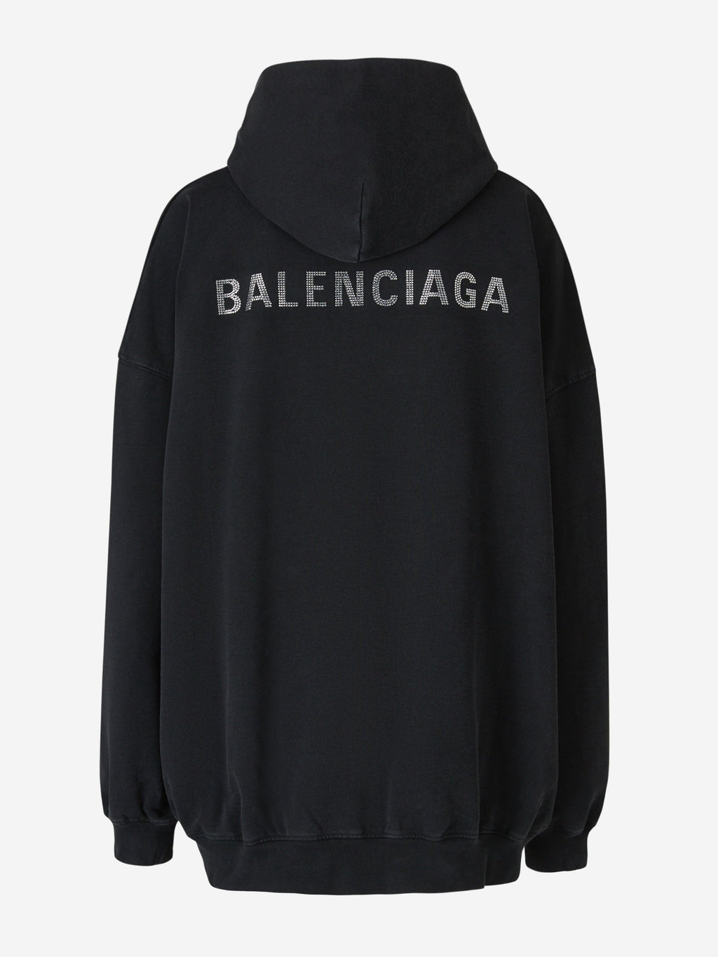 Oversized Logo Sweatshirt Balenciaga оригінал – Купити в Україні – вид ззаду