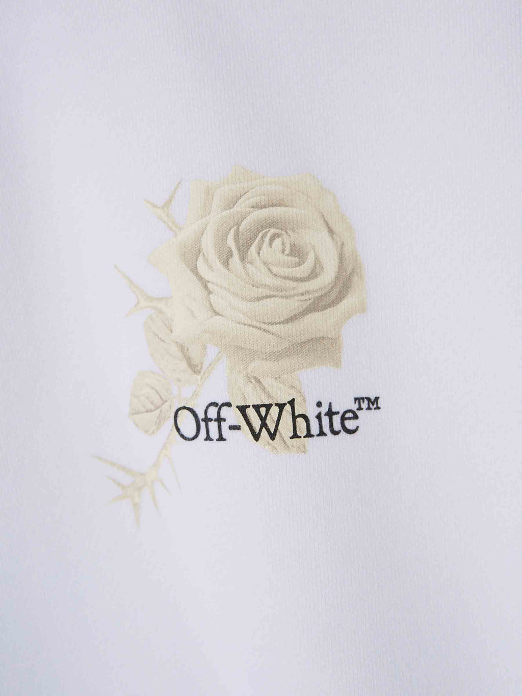 Crew Neck Sweatshirt Off-white – Гарантія оригінальності – збільшений вид