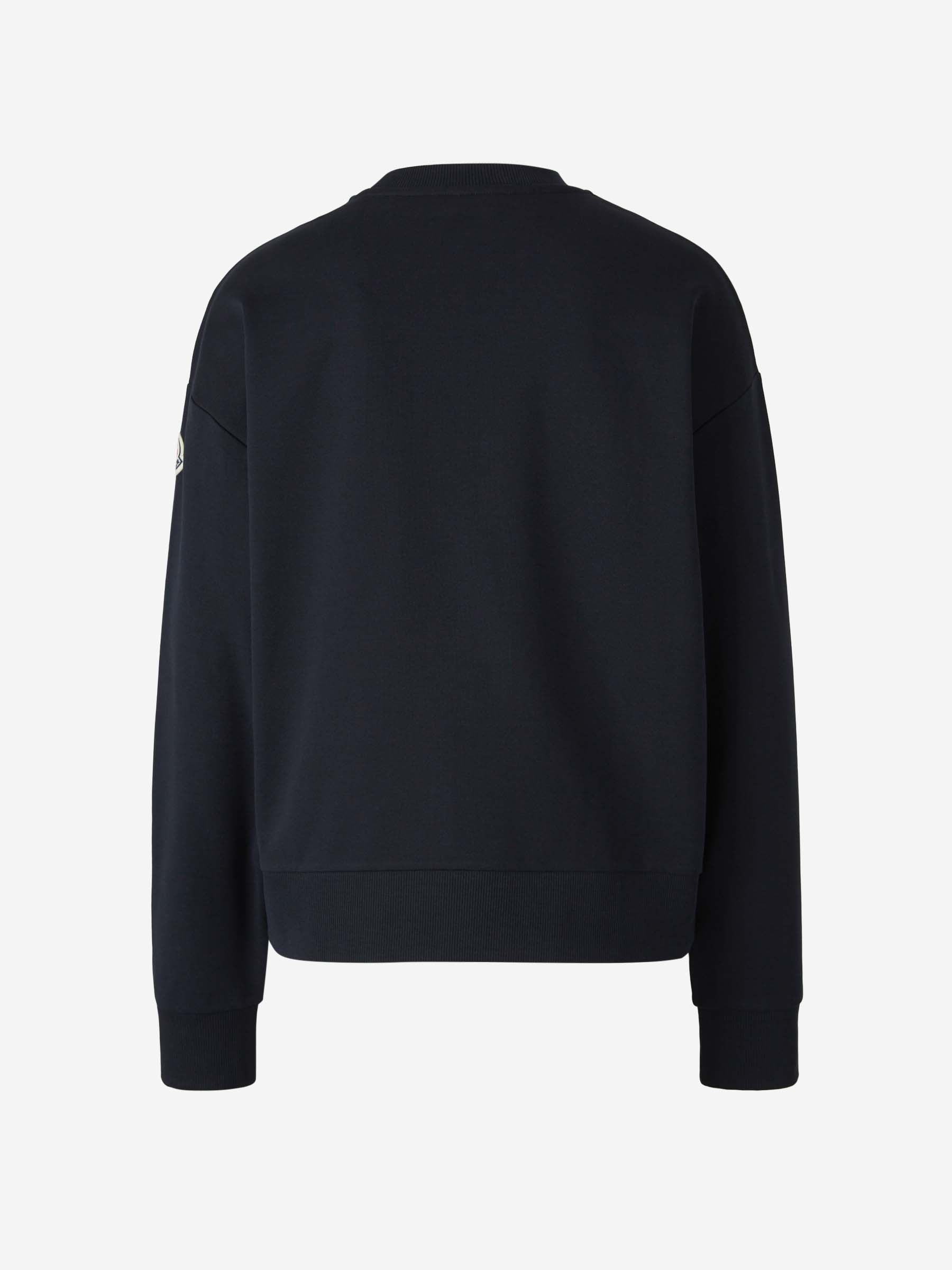 Crew Neck Sweatshirt Moncler – Гарантія оригінальності – вид ззаду