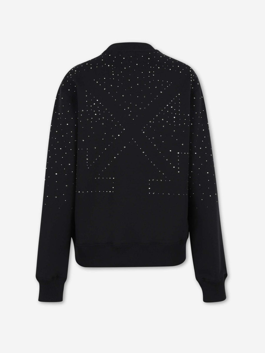 Crew Neck Sweatshirt Off-white – Гарантія оригінальності – вид ззаду