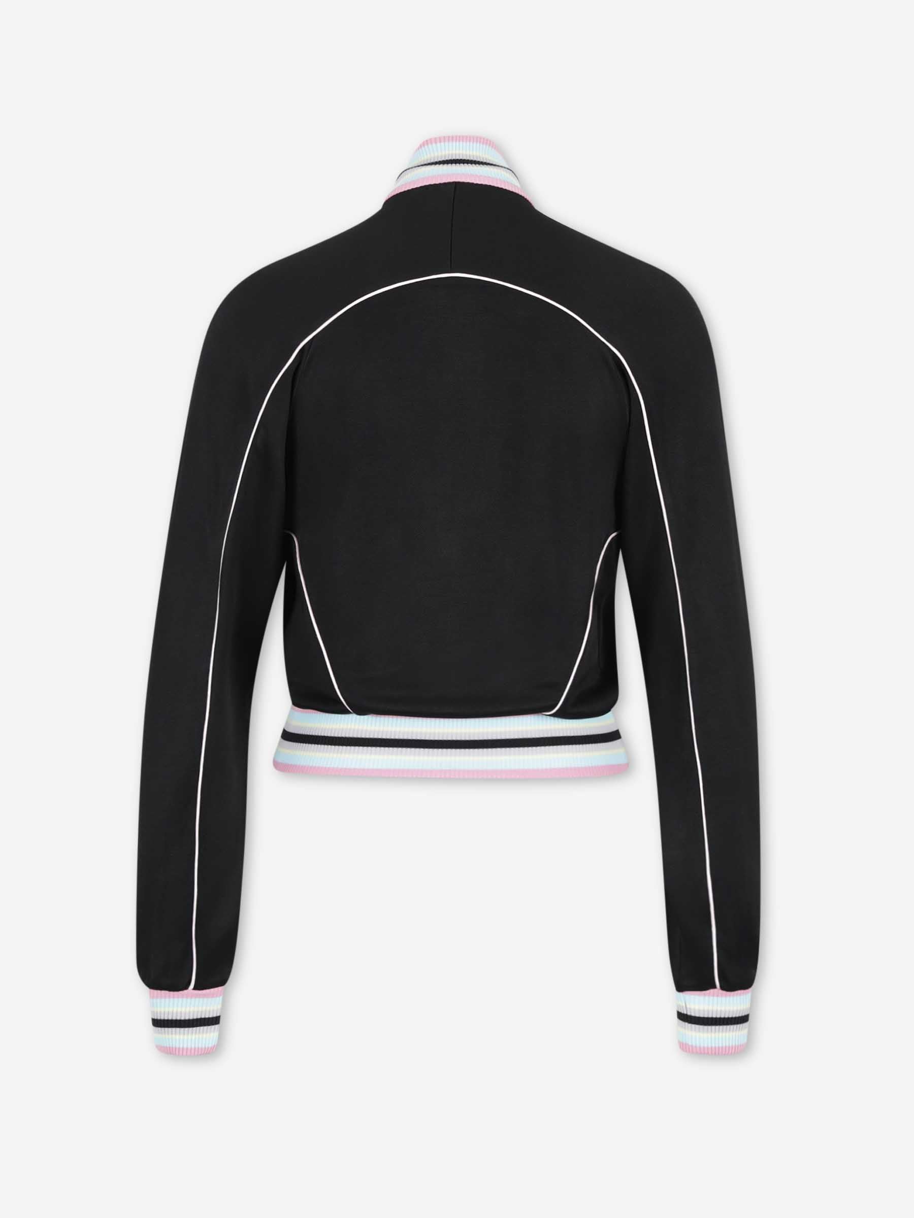 Zip-Up Sports Sweatshirt Off-white – Гарантія оригінальності – вид ззаду
