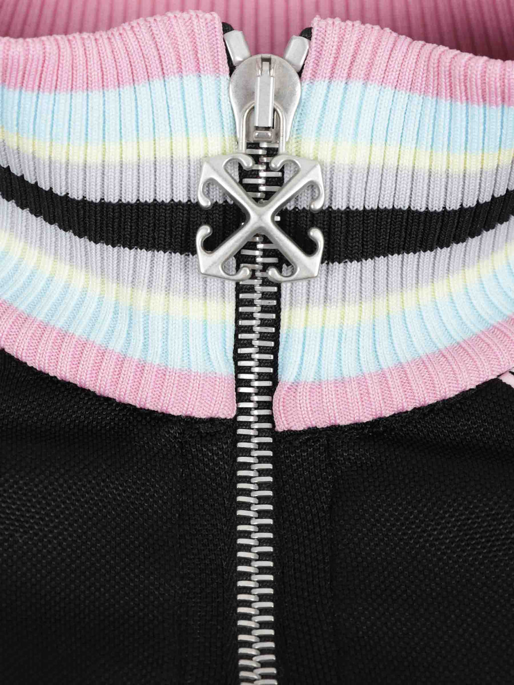 Zip-Up Sports Sweatshirt Off-white – Гарантія оригінальності – детальний вид